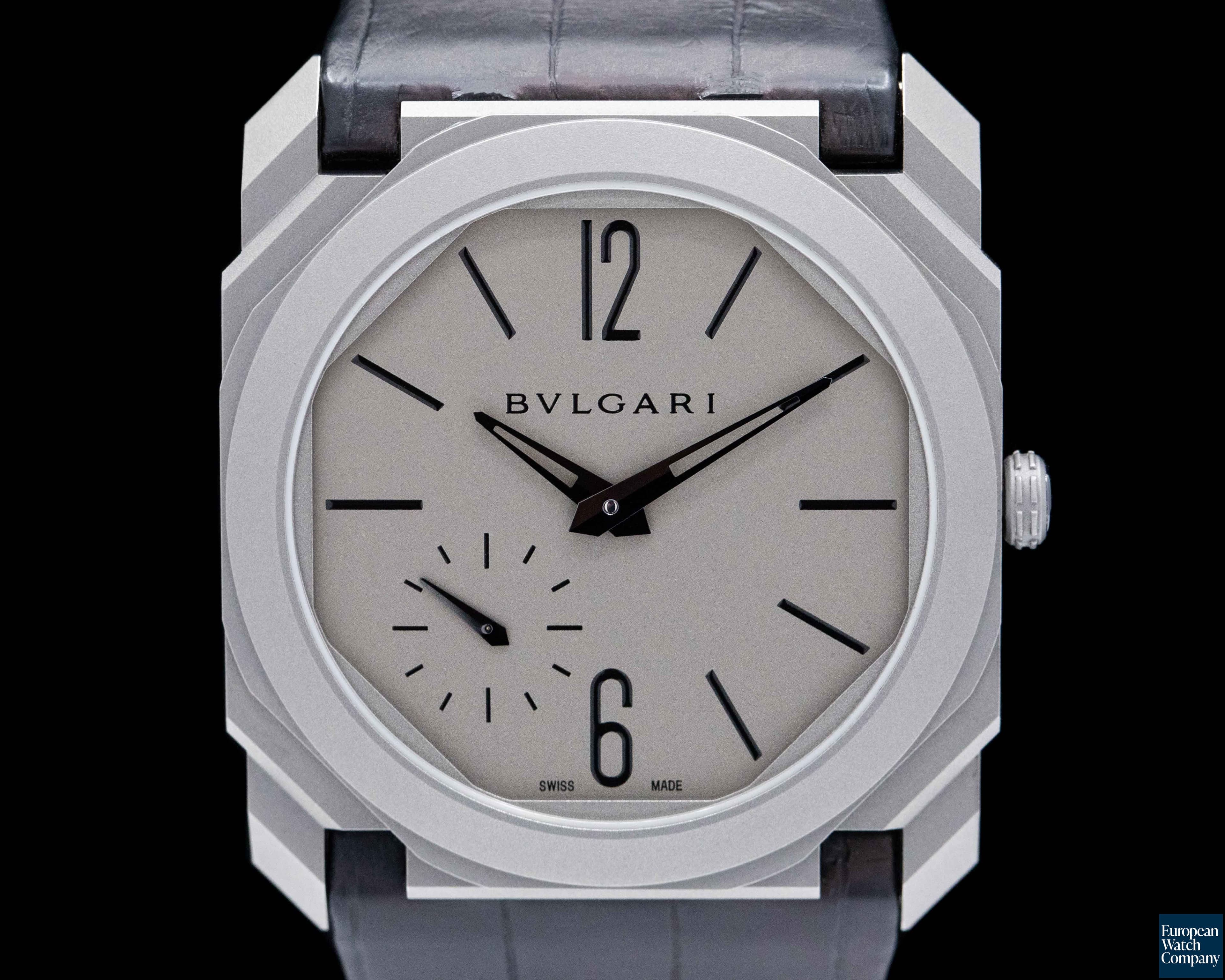 Image of Bulgari Octo Finissimo Titanium Extra Thin Grey /  40mm UNWORN