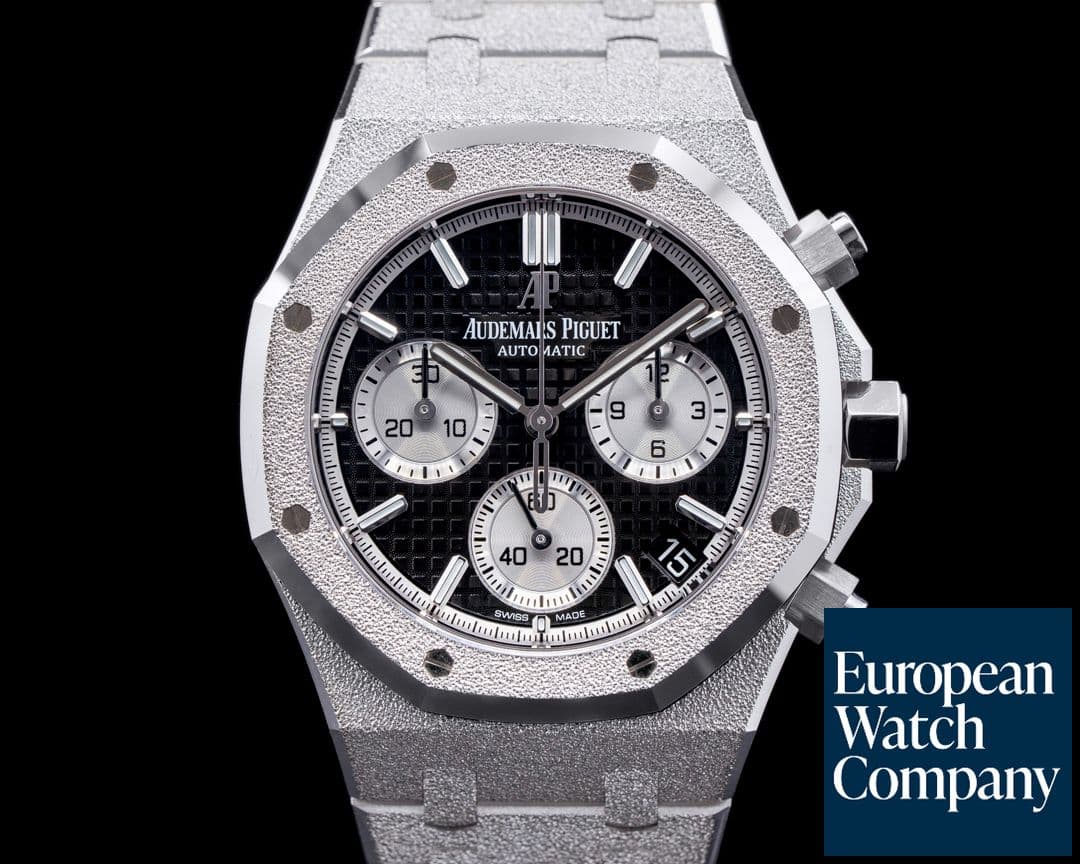 Image of Audemars Piguet Royal Oak Chronograph FROSTED WG 26239BC 41MM UNWORN 