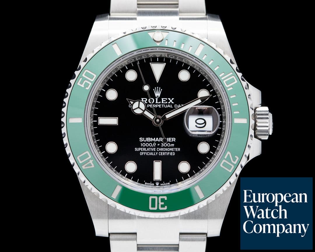 Image of Rolex Submariner Date 126610LV Kermit GREEN Ceramic Bezel 41MM 2020