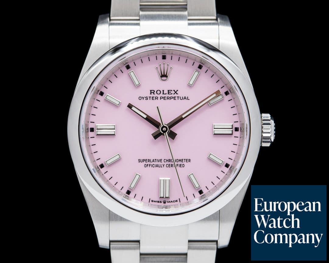 Image of Rolex Oyster Perpetual 126000 36MM SS Pink UNWORN