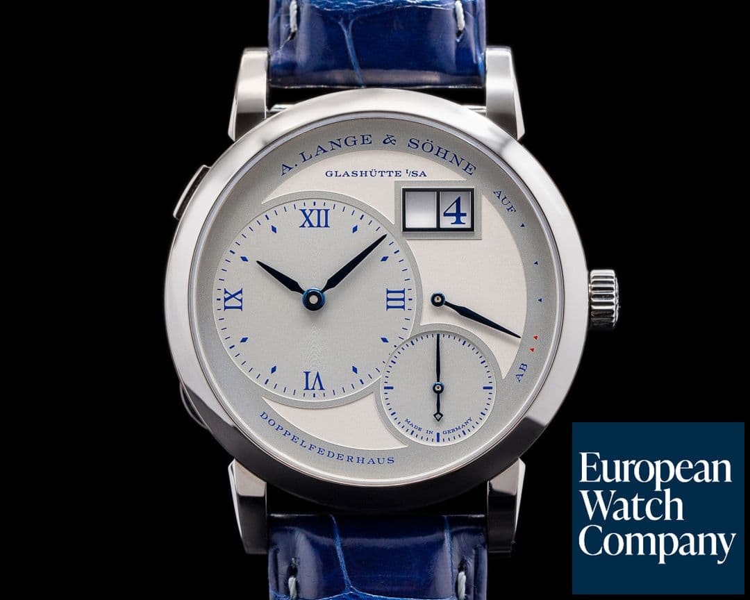 Image of A. Lange and Sohne Lange 1 25th Anniversary 191.066 18k Half Hunter LIMITED