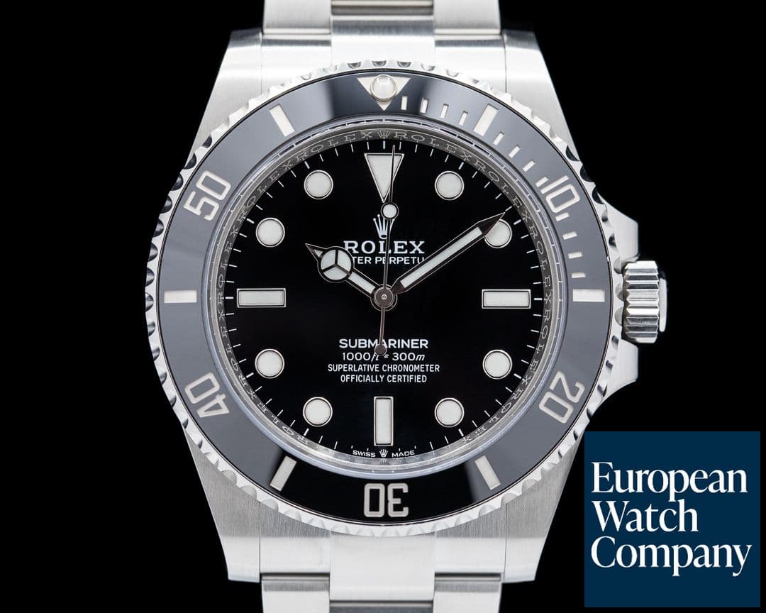 Image of Rolex Submariner 124060 No Date Ceramic Bezel 41MM 2021