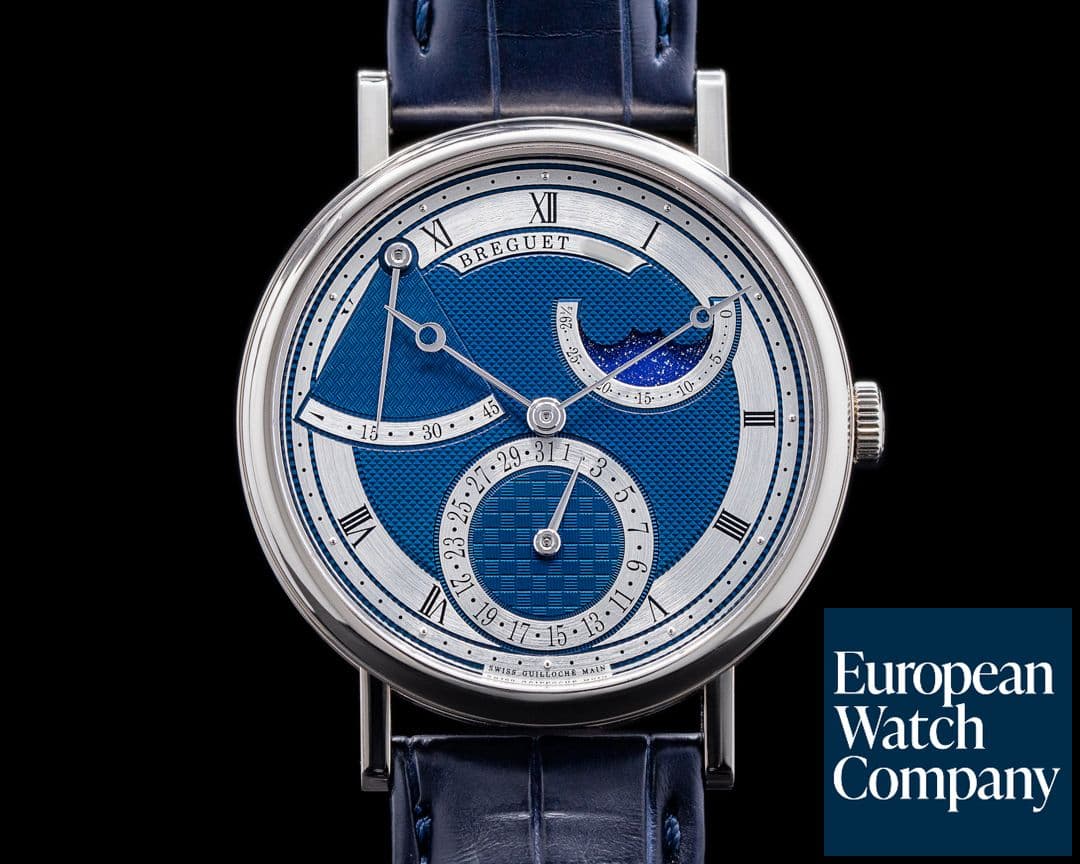 Image of Breguet Classique Power Reserve  7137BB Moon 18K White Gold