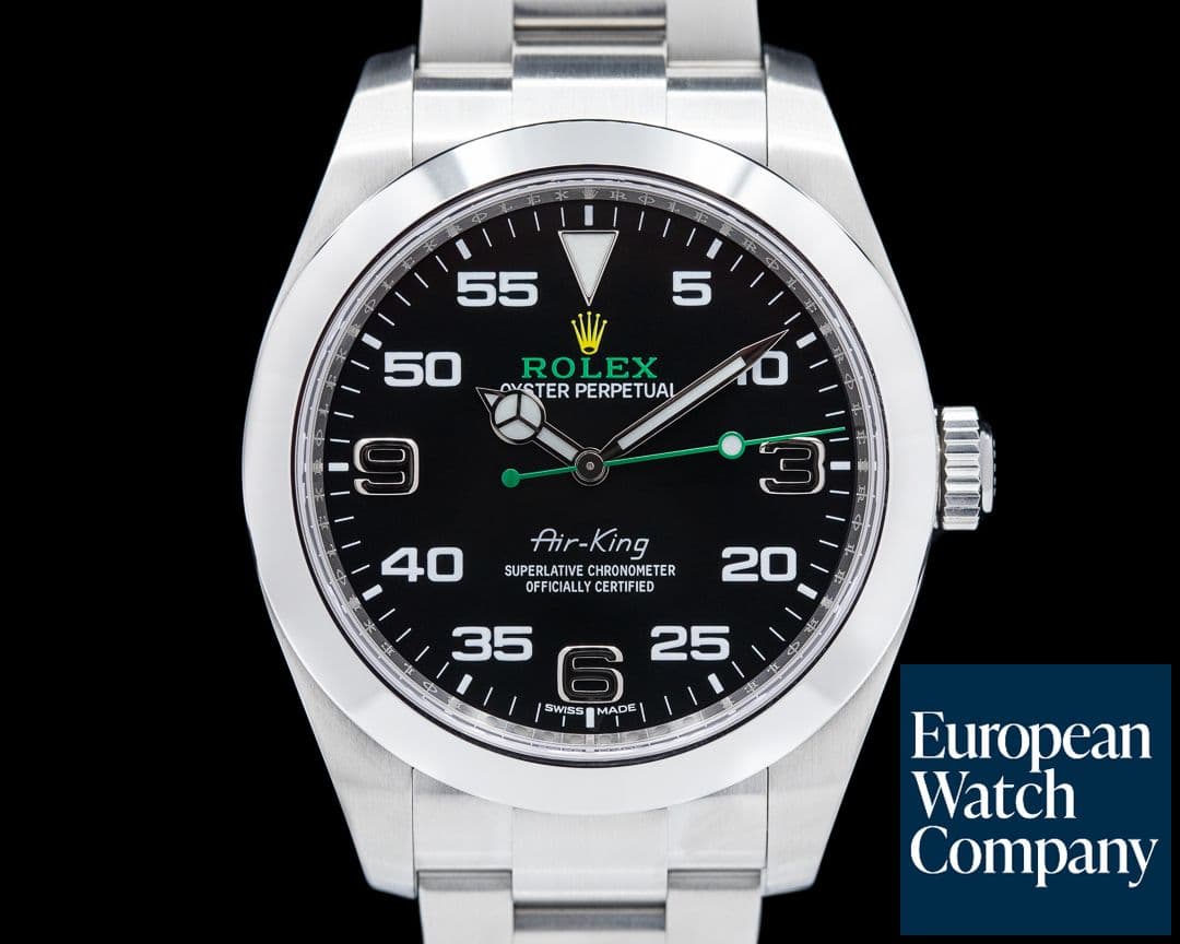 Image of Rolex Air King 116900 Black Dial SS 2021