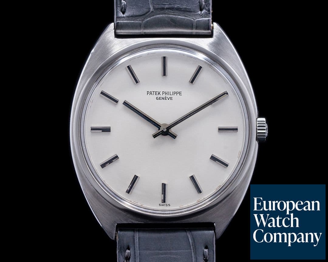 Image of Patek Philippe Calatrava 3574 Steel Very rare 1970s NICE