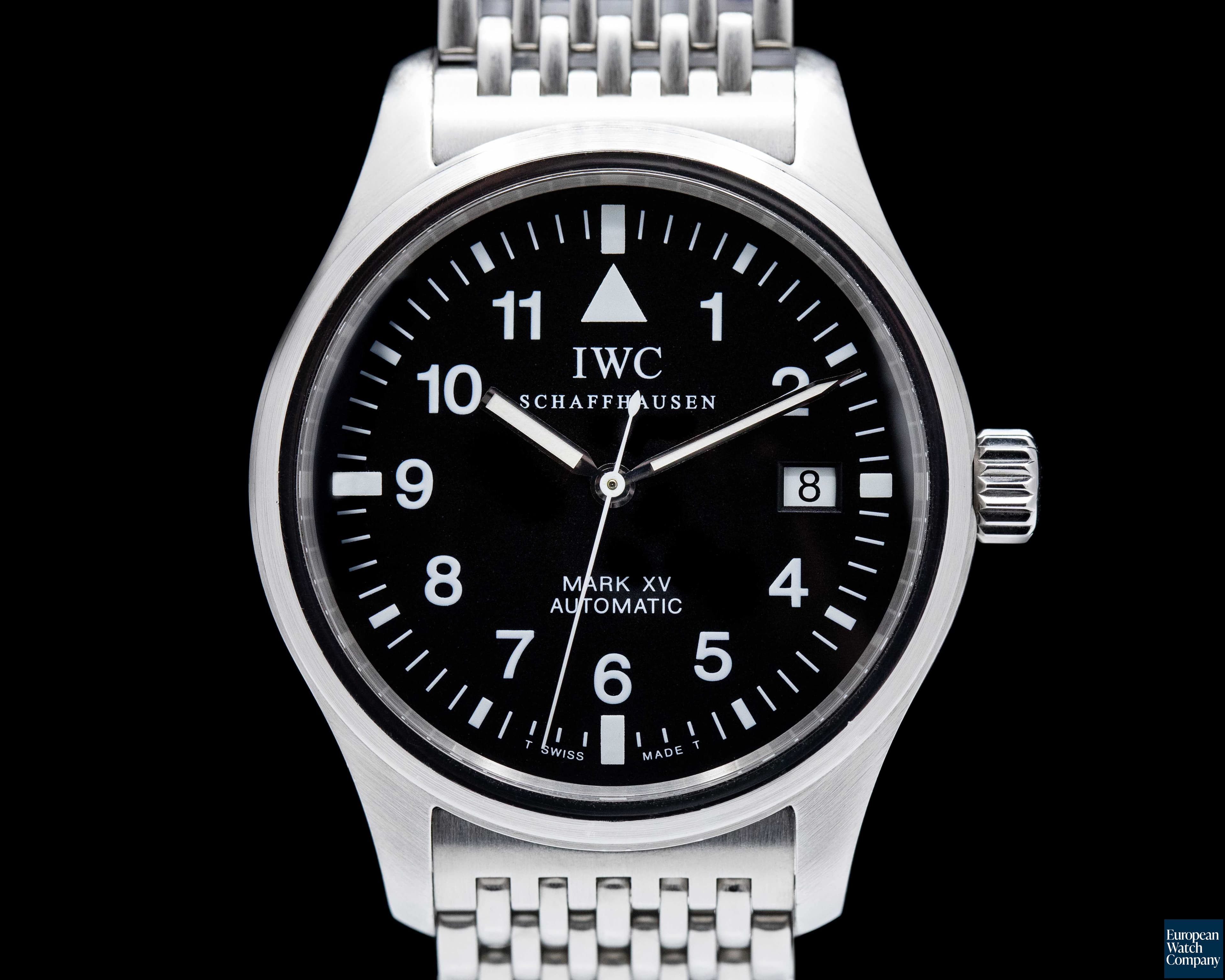 Image of IWC Mark XV SS / Strap Black Dial 