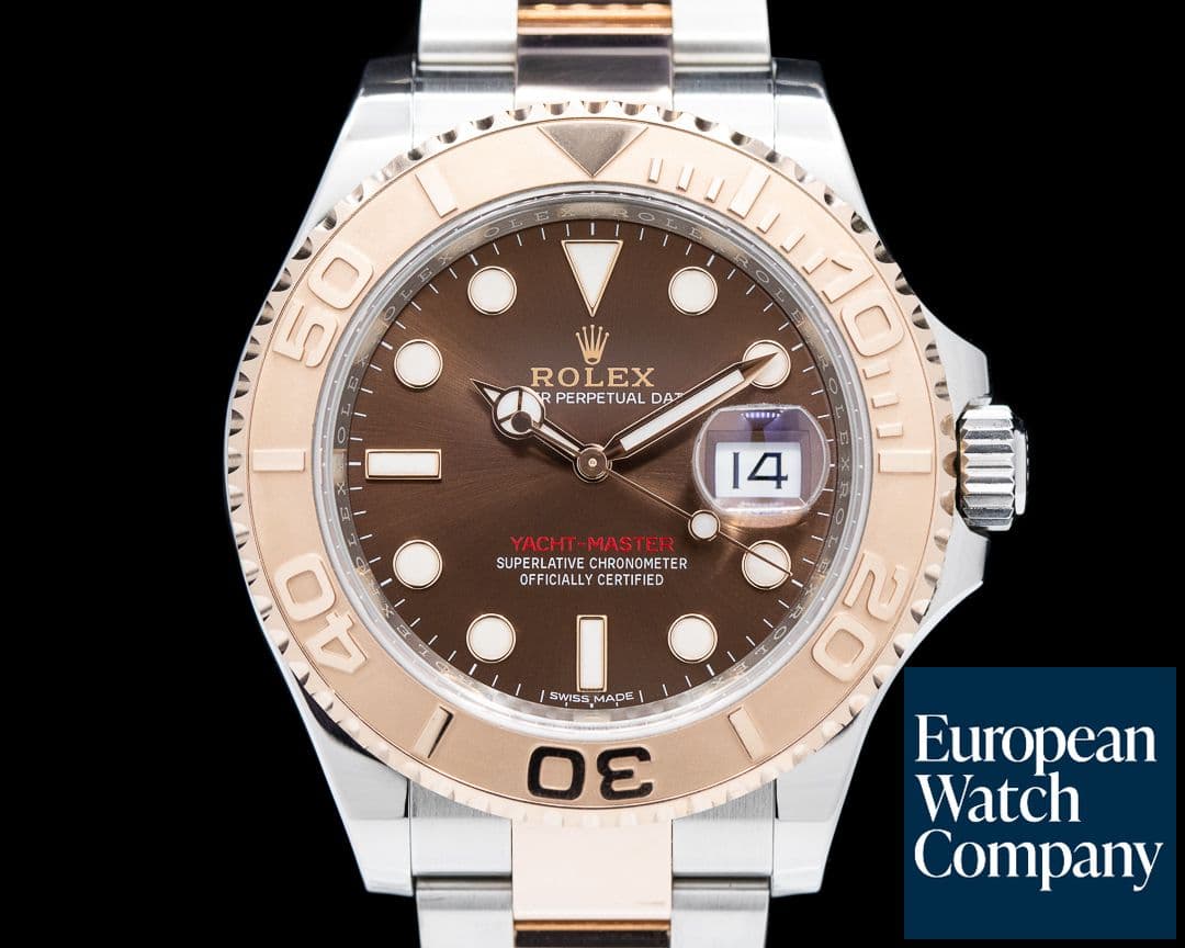Image of Rolex Yacht Master 116621  18K / SS Chocolate Dial 2018