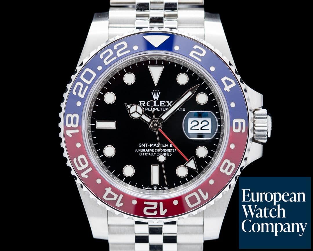 Image of Rolex GMT Master II Ceramic 126710 "Pepsi" SS / Jubilee 2021