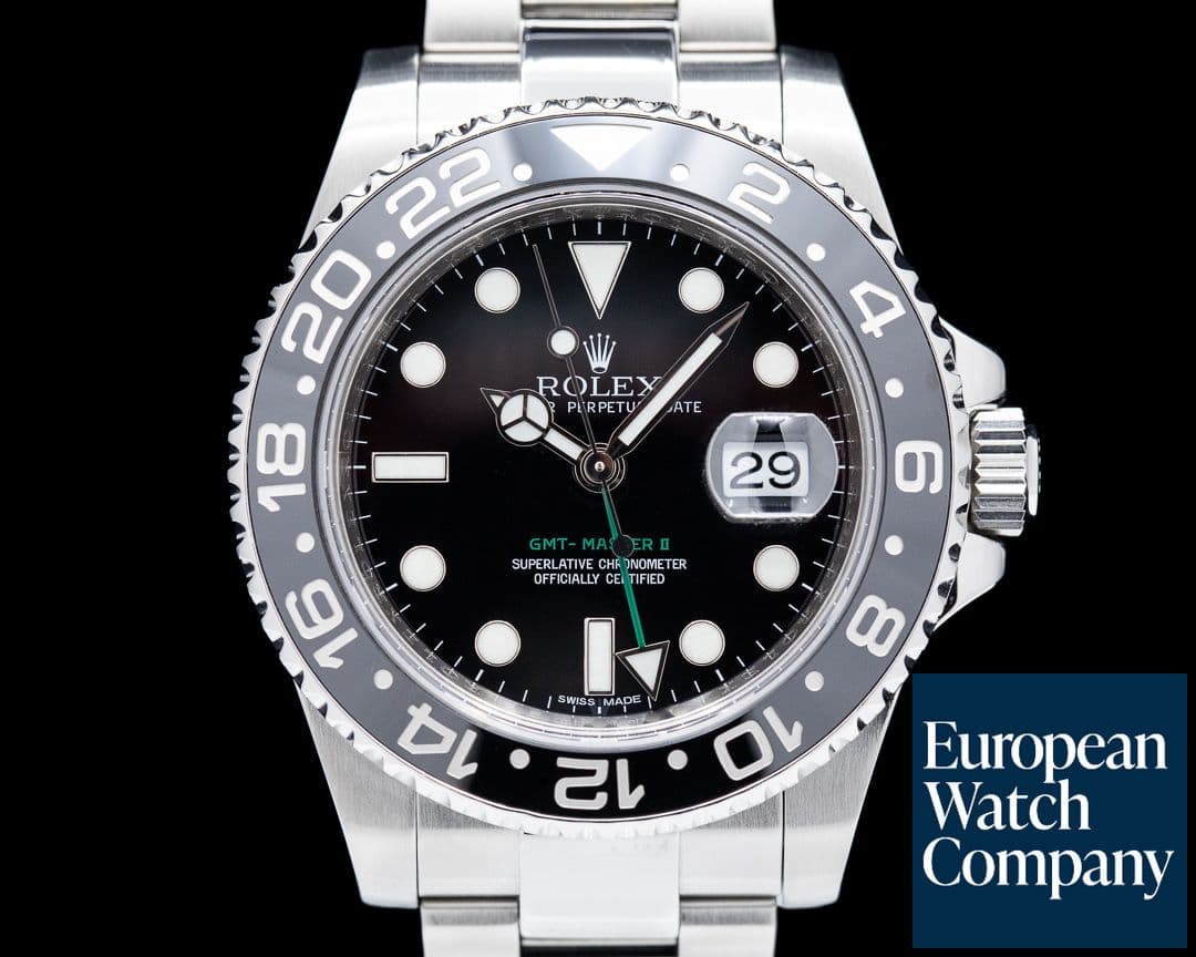 Image of Rolex GMT Master II 116710LN Ceramic SS 