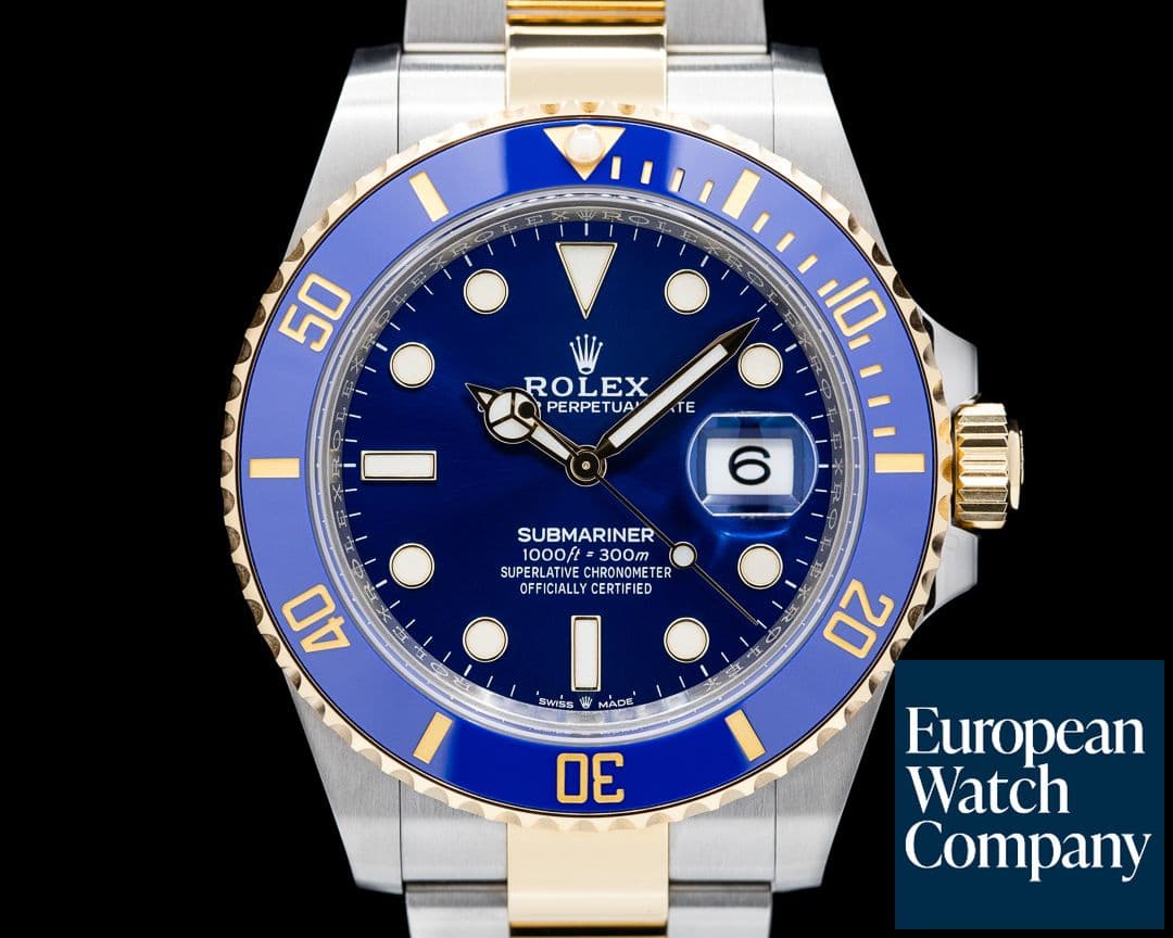 Image of Rolex Submariner 41MM 126613LB Ceramic Blue Dial 18K / SS 2022 UNWORN