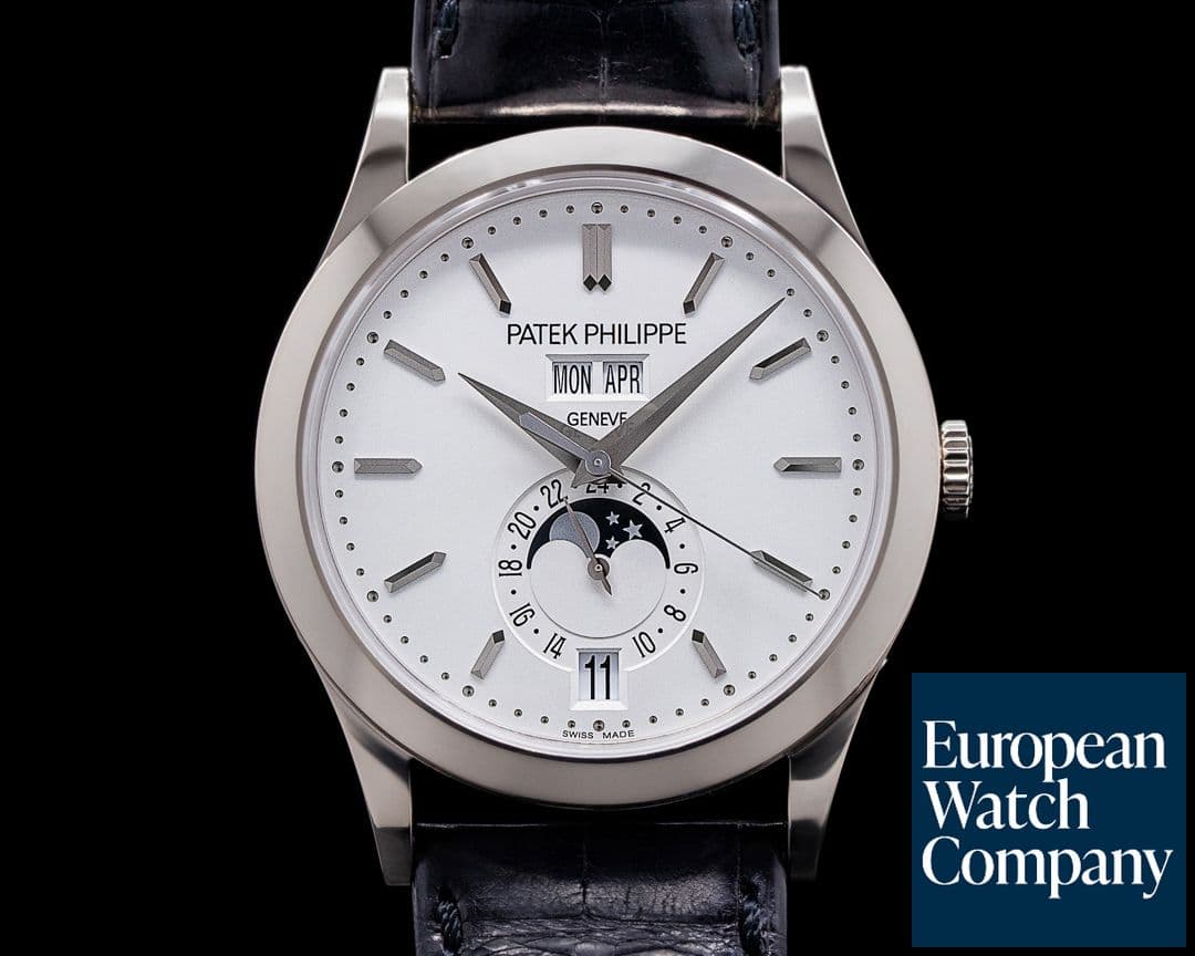 Image of Patek Philippe Annual Calendar 5396G Silver Dial 18K White Gold 