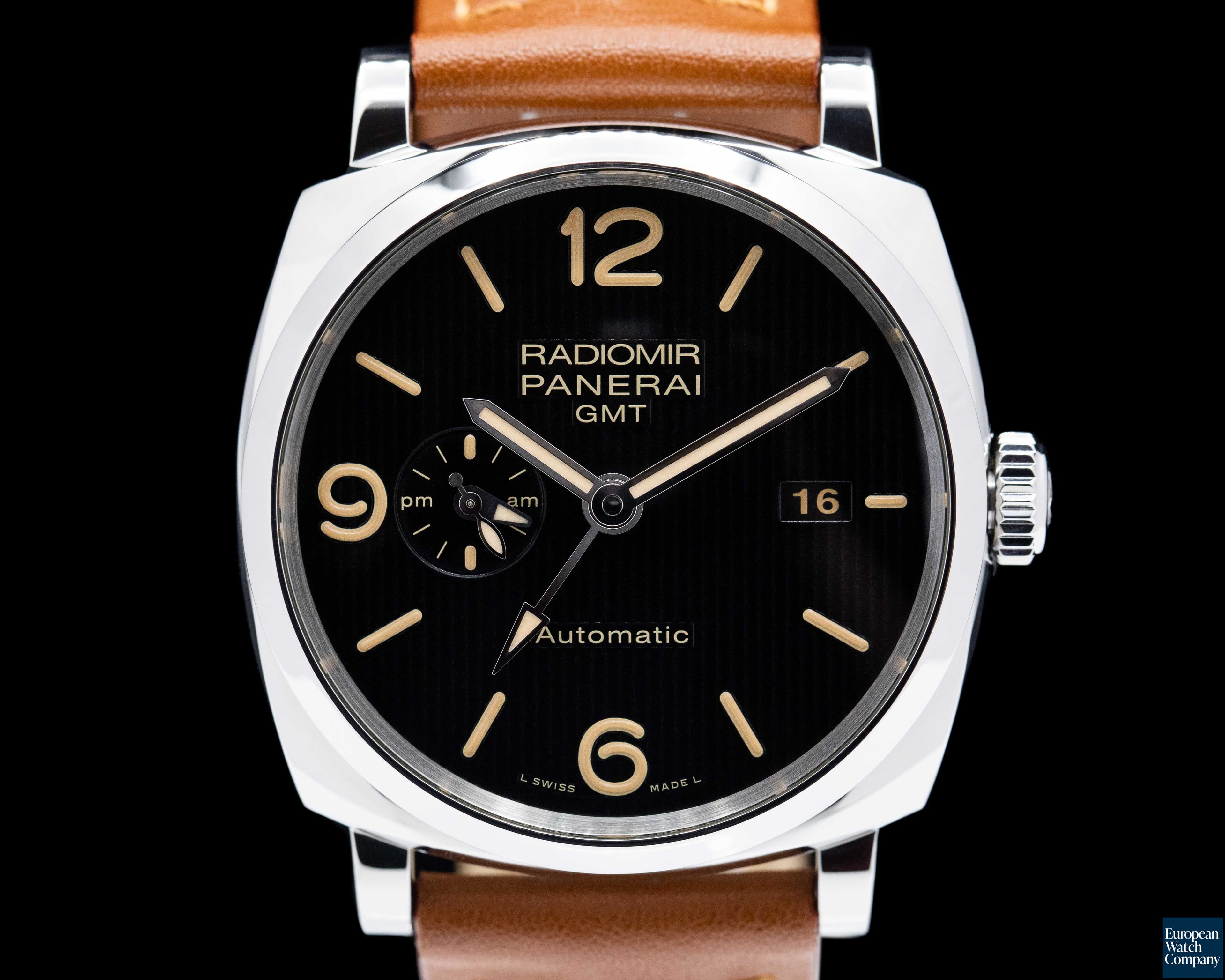Image of Panerai Radiomir 1940 3 Day GMT Automatic SS
