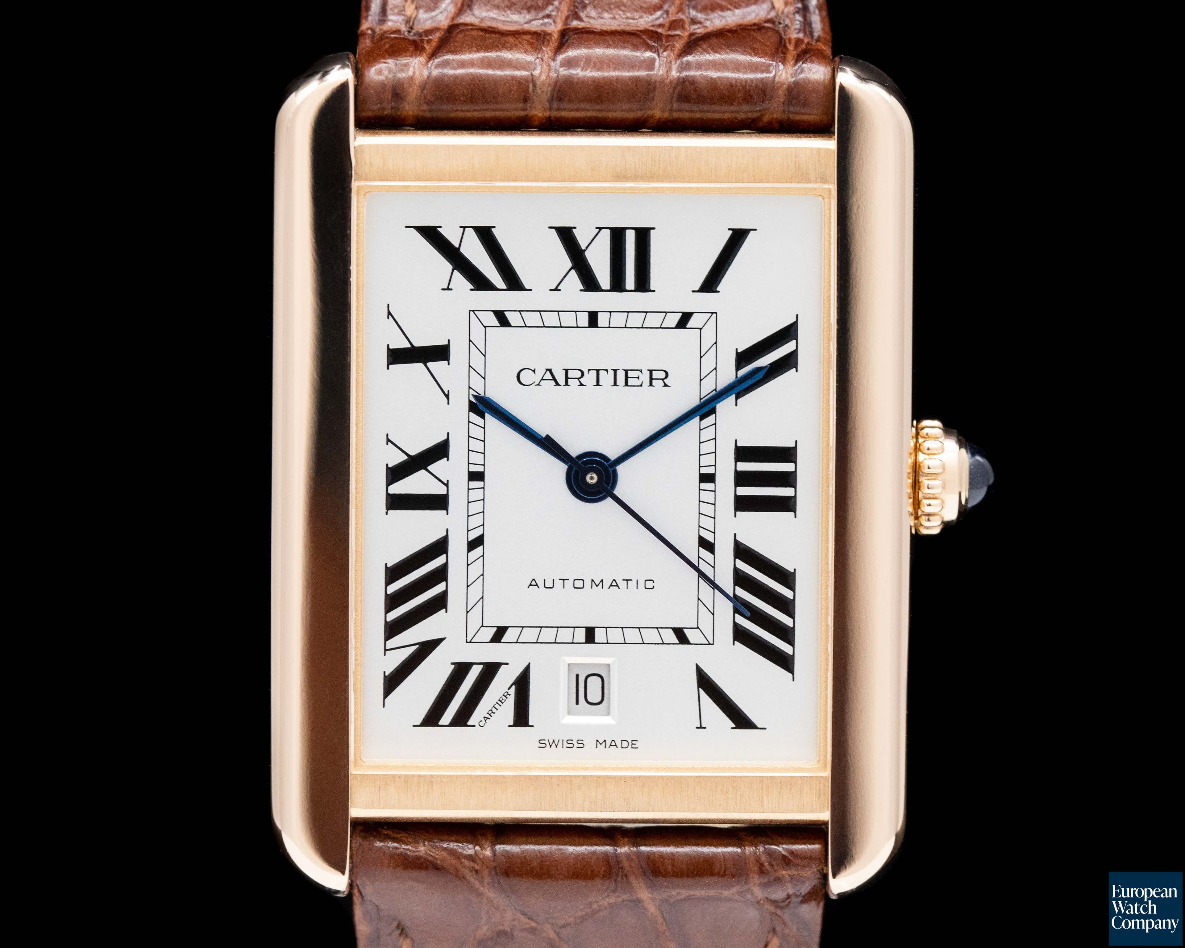 Image of Cartier Tank Solo XL 18K Rose Gold/ SS 2022