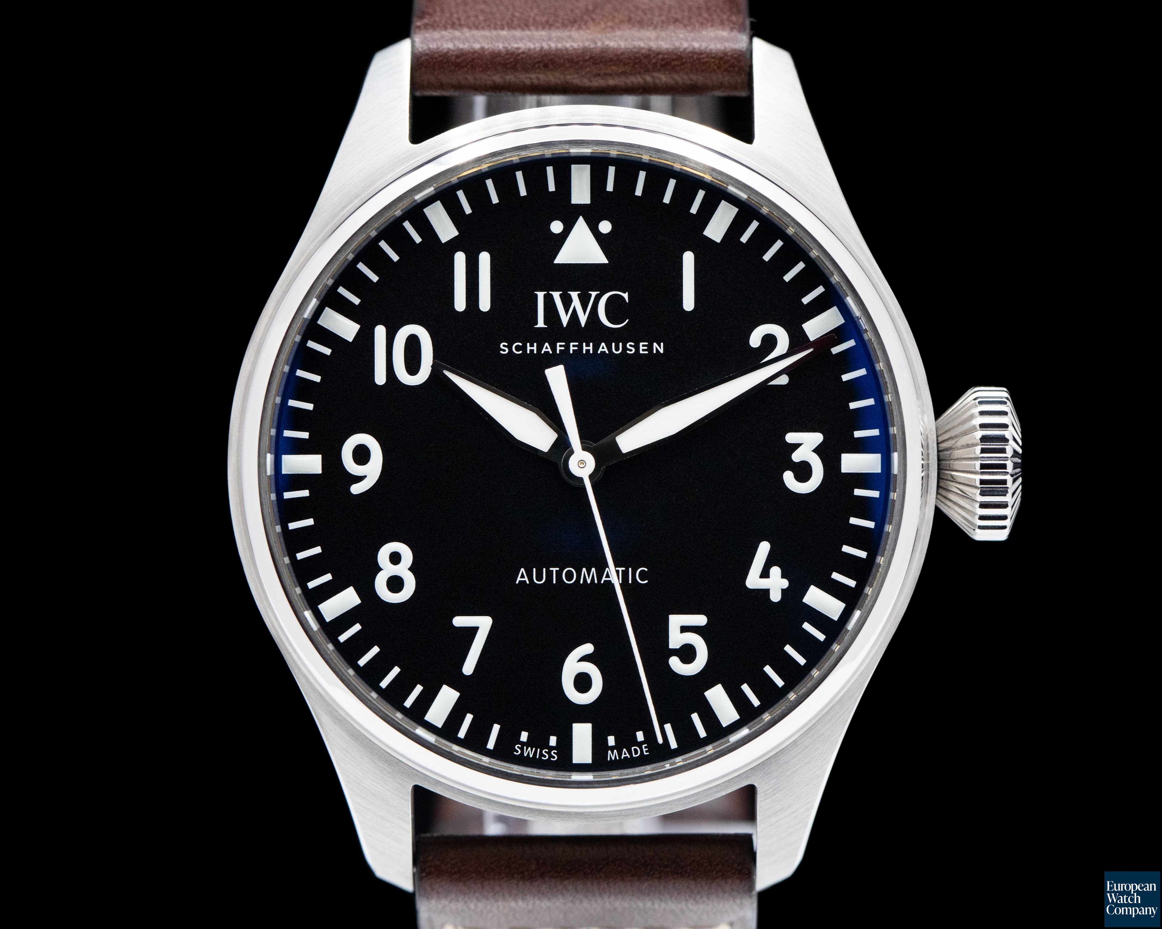 Image of IWC Big Pilots Watch IW329301 43mm Black Dial 2022 