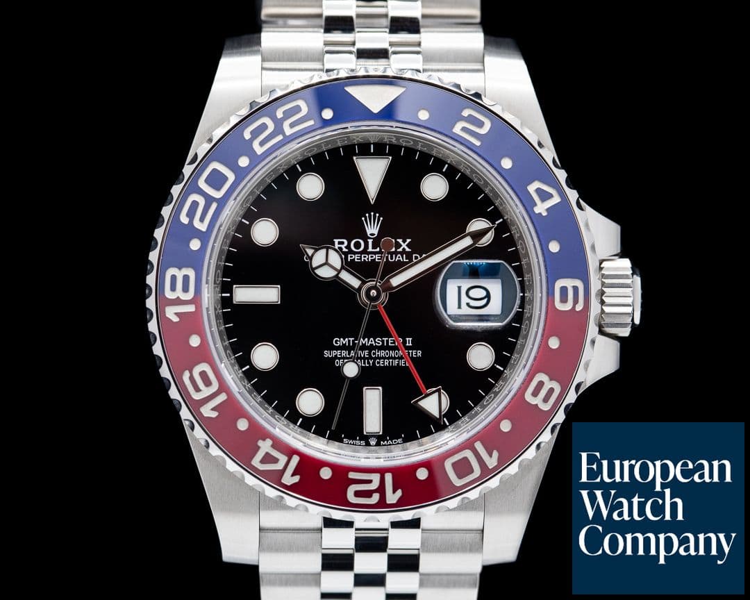 Image of Rolex GMT Master II Ceramic 126710 "Pepsi" SS / Jubile
