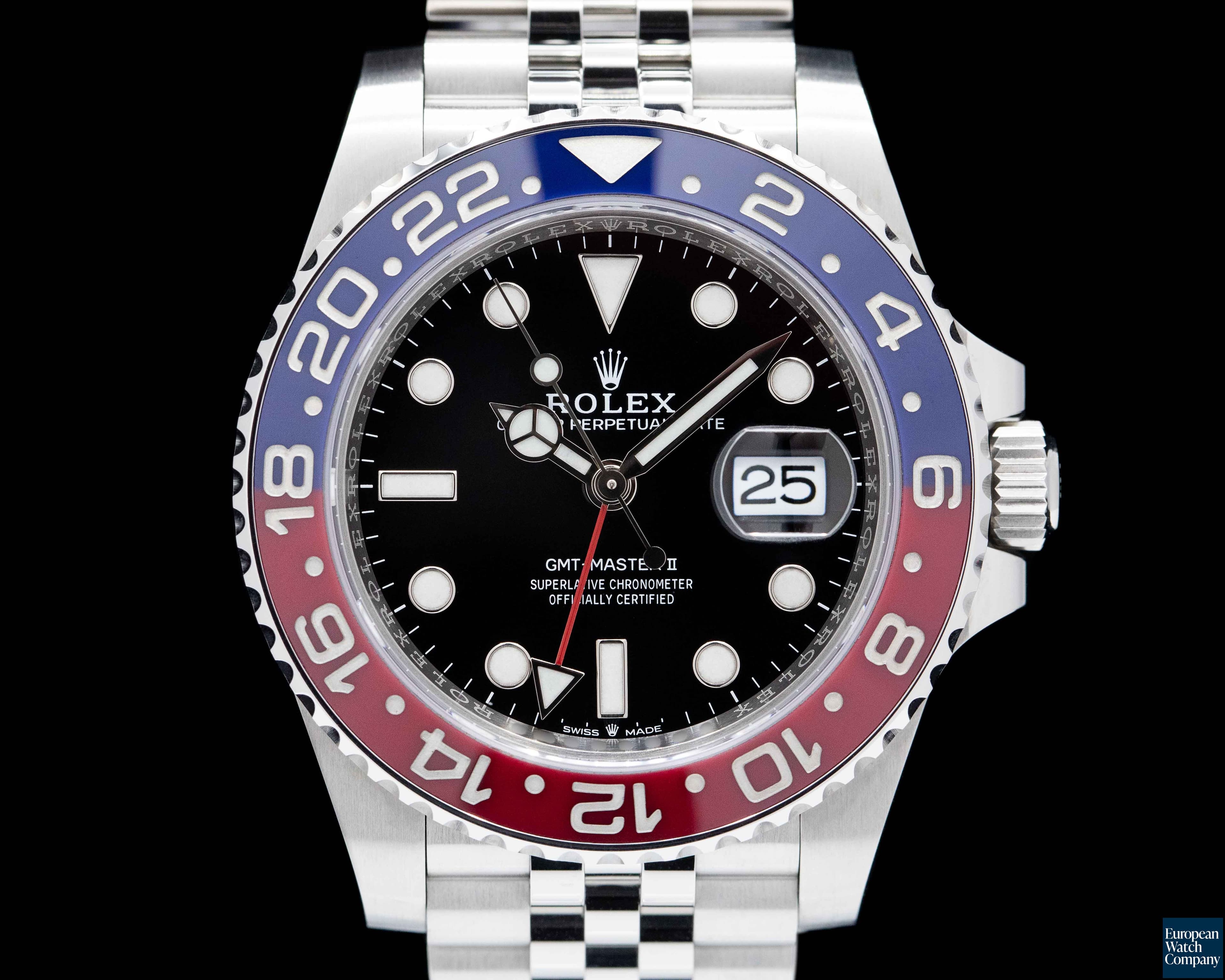 Image of Rolex GMT Master II Ceramic 126710 "Pepsi" SS / Jubile