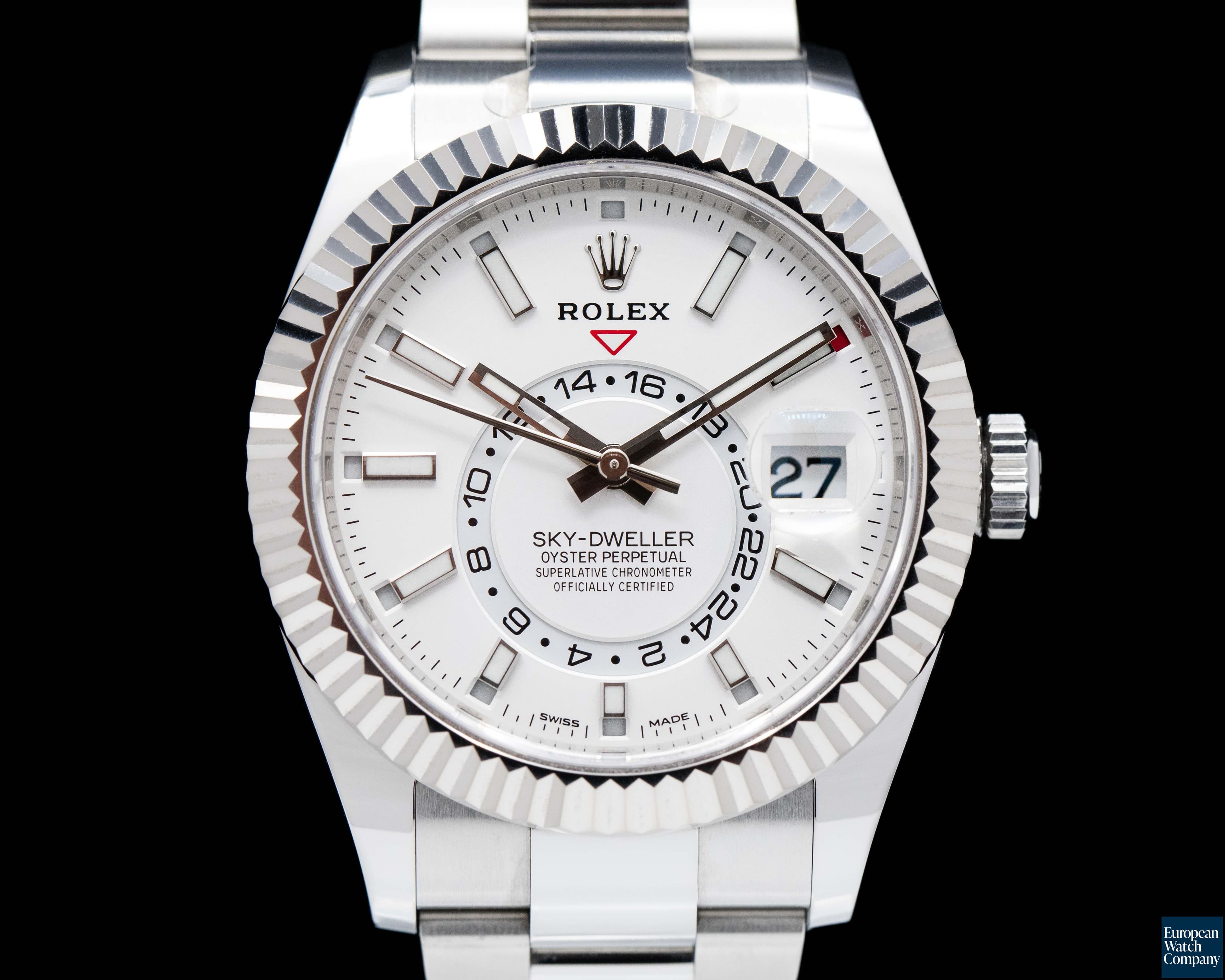 Image of Rolex Sky Dweller 326934 Steel White Dial SS 2020