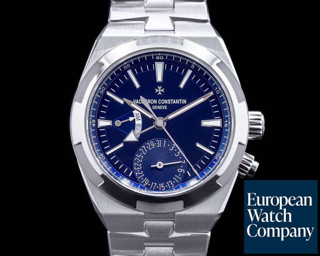 Image of Vacheron Constantin Overseas Dual Time 7900V SS Blue Dial UNWORN