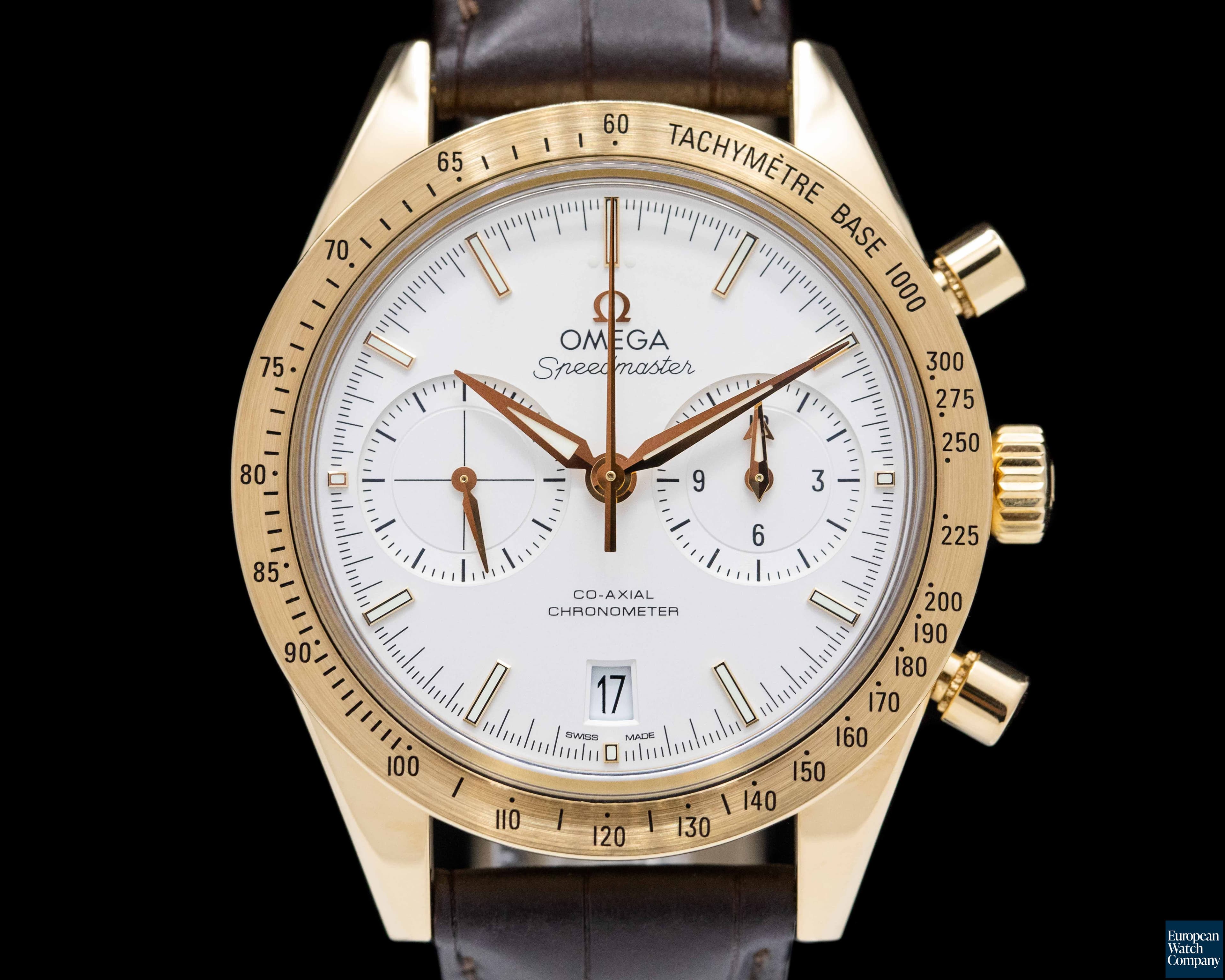 Image of Omega Speedmaster '57 Co-Axial 18k White Dial