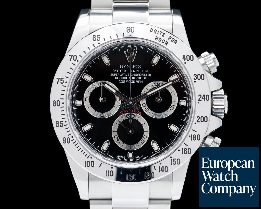 Image of Rolex Daytona 116520 Black Dial SS