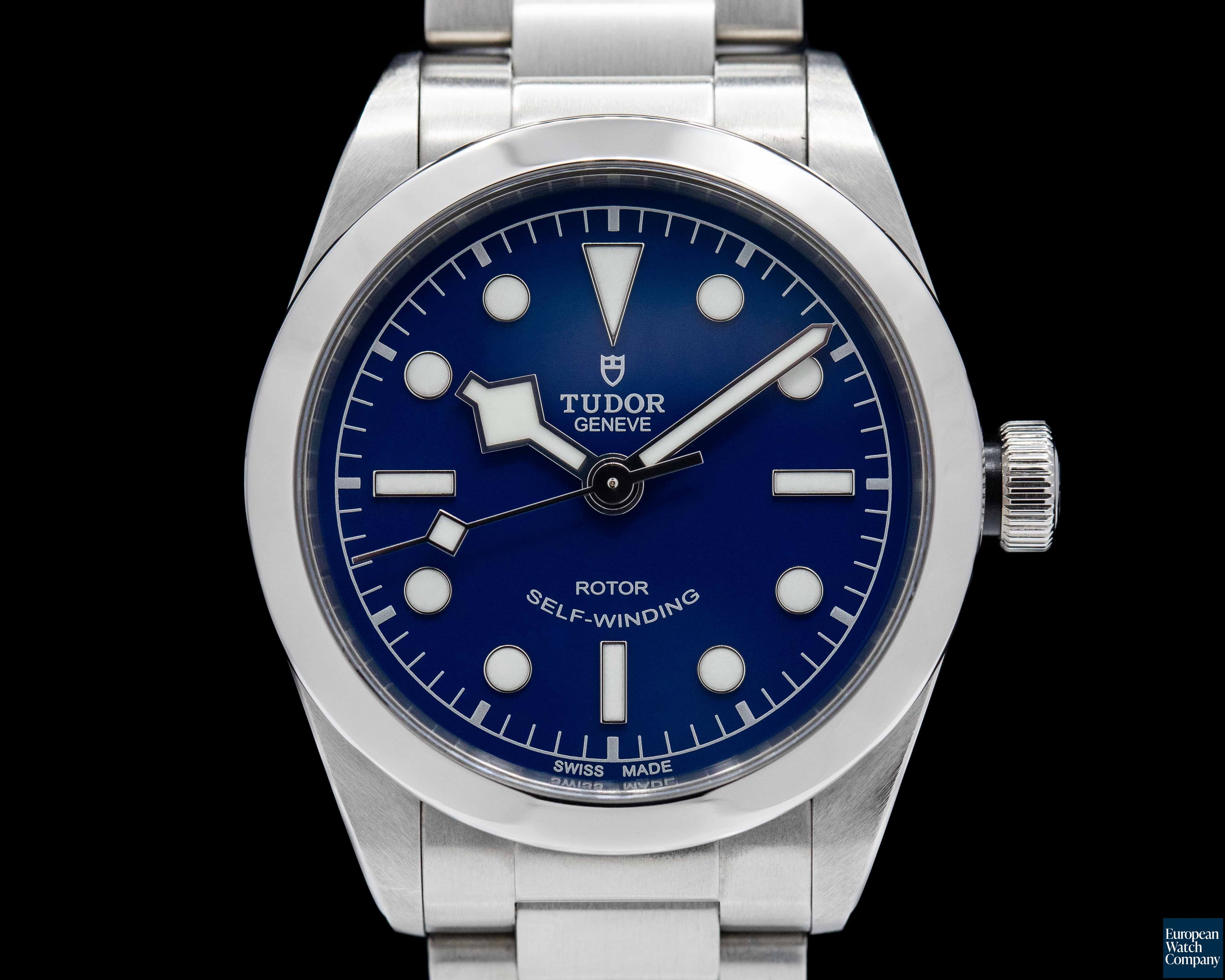 Image of Tudor Tudor Heritage 79500 Black Bay 36 Blue SS