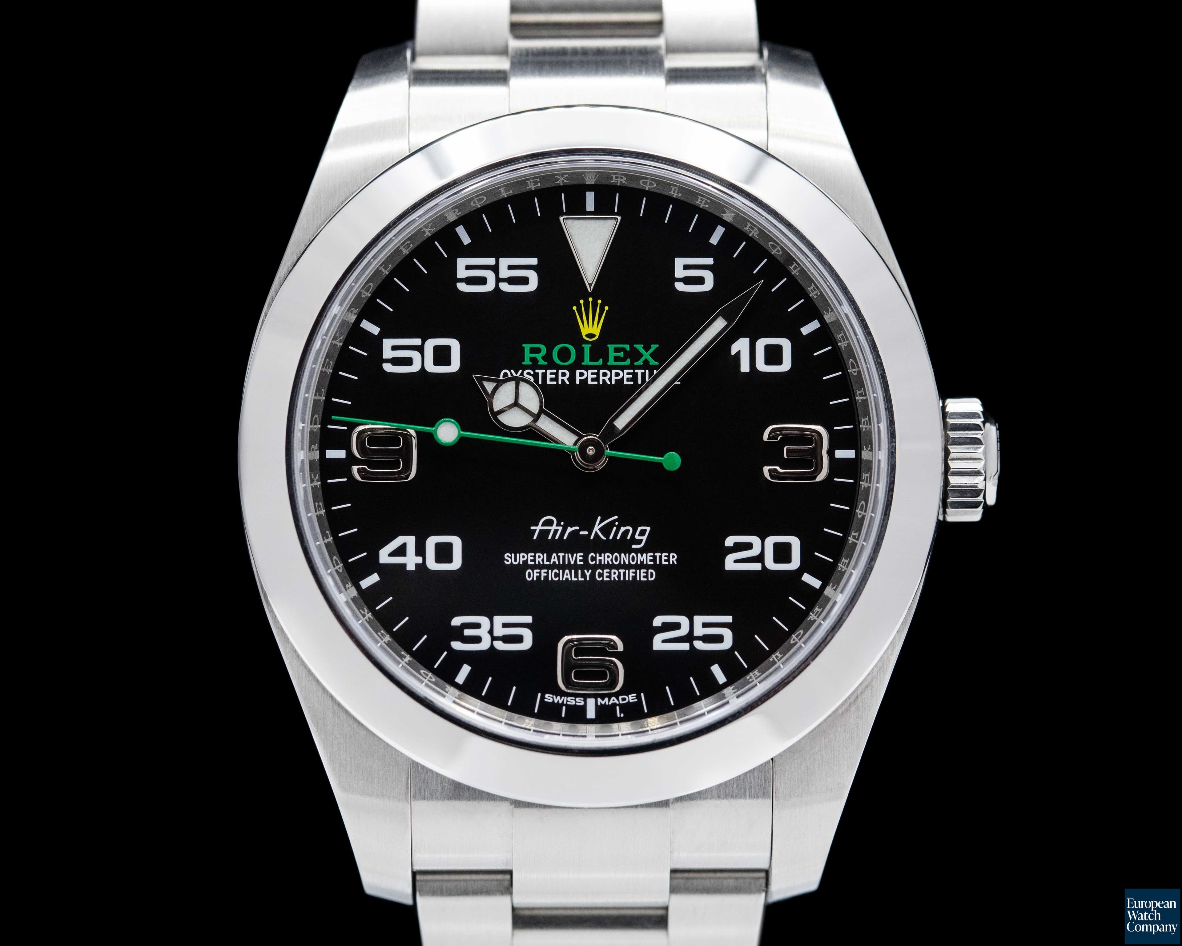 Image of Rolex Air King 116900 Black Dial SS 2020