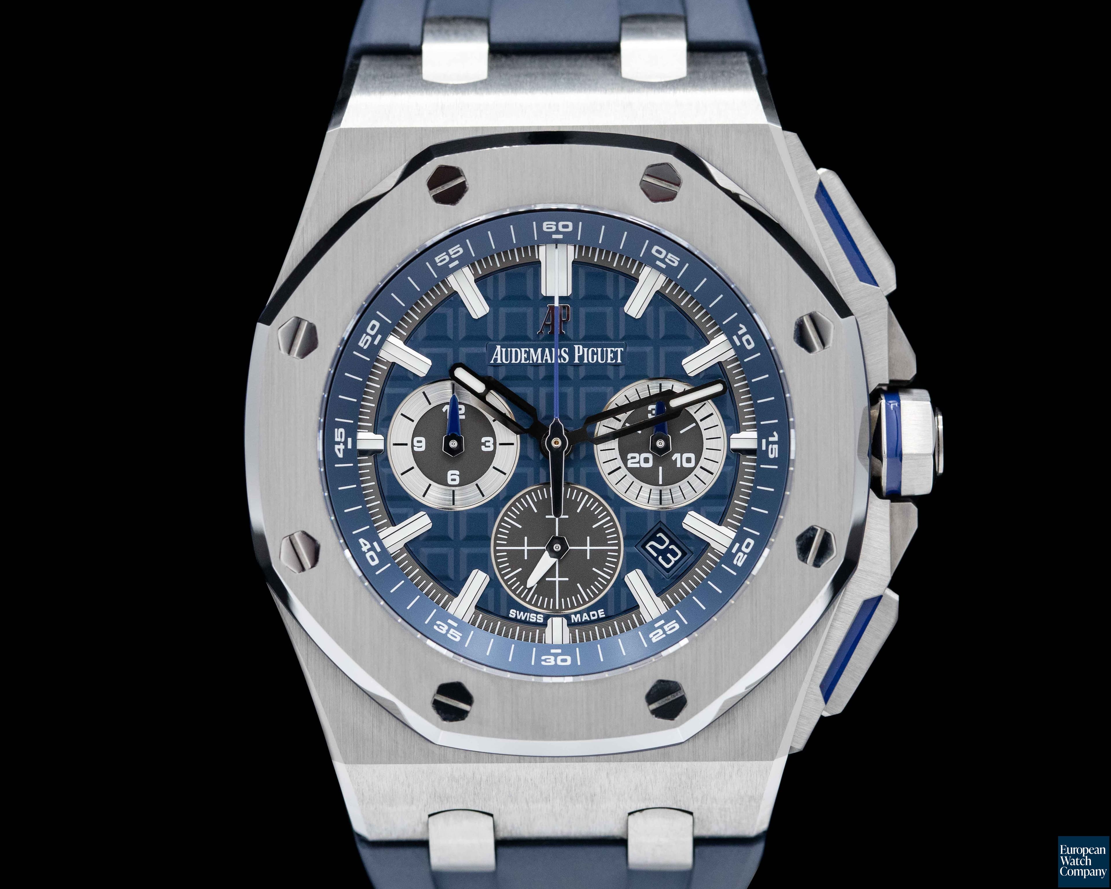Image of Audemars Piguet Royal Oak Offshore 26480TI Blue Dial 42mm Titanium