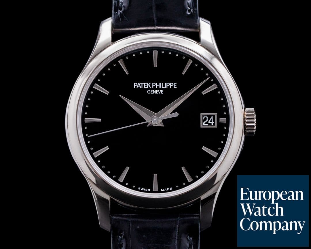 Image of Patek Philippe Calatrava 5227G Automatic 18K White Gold Black Dial 