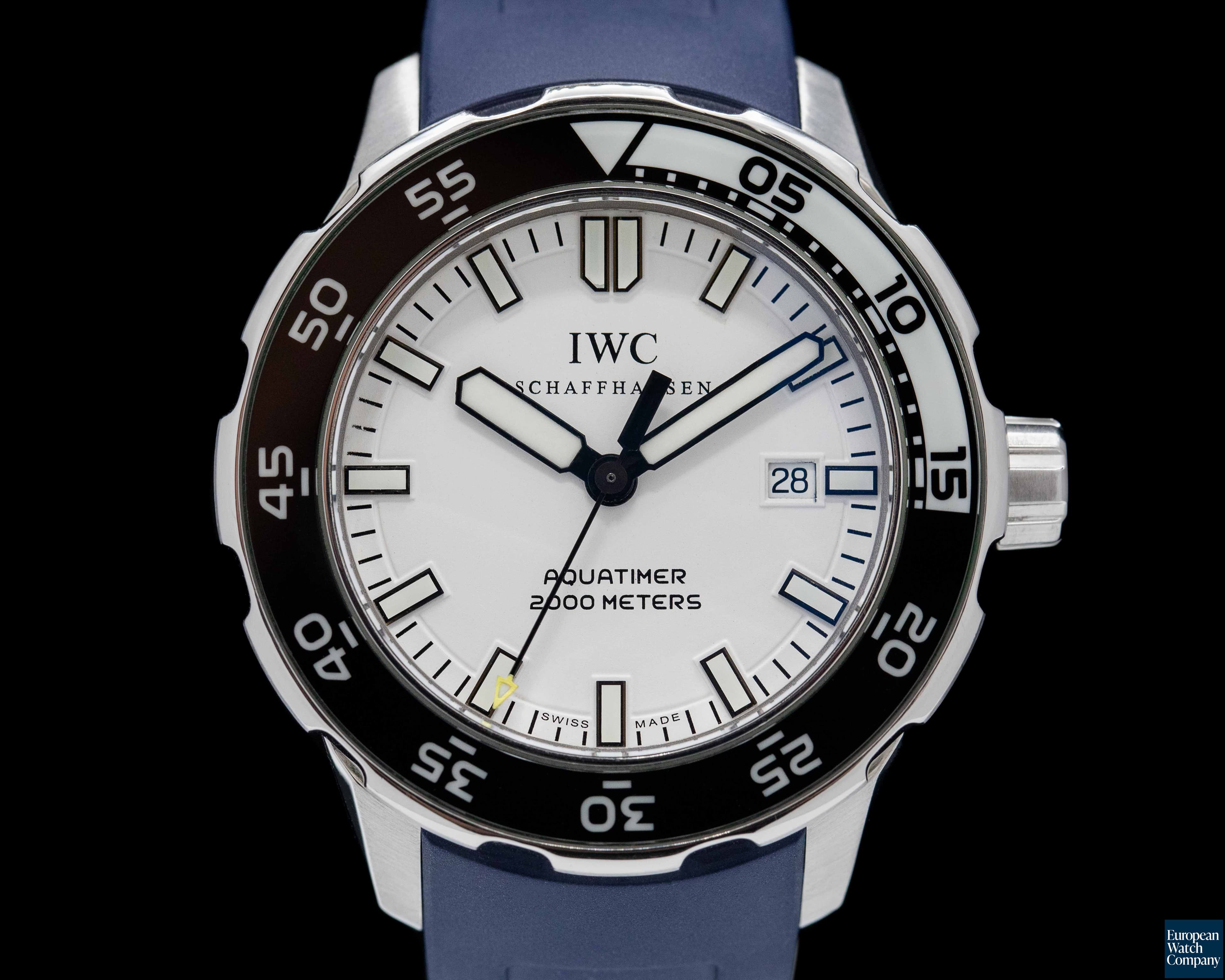 Image of IWC Aquatimer Automatic 2000 SS / Rubber