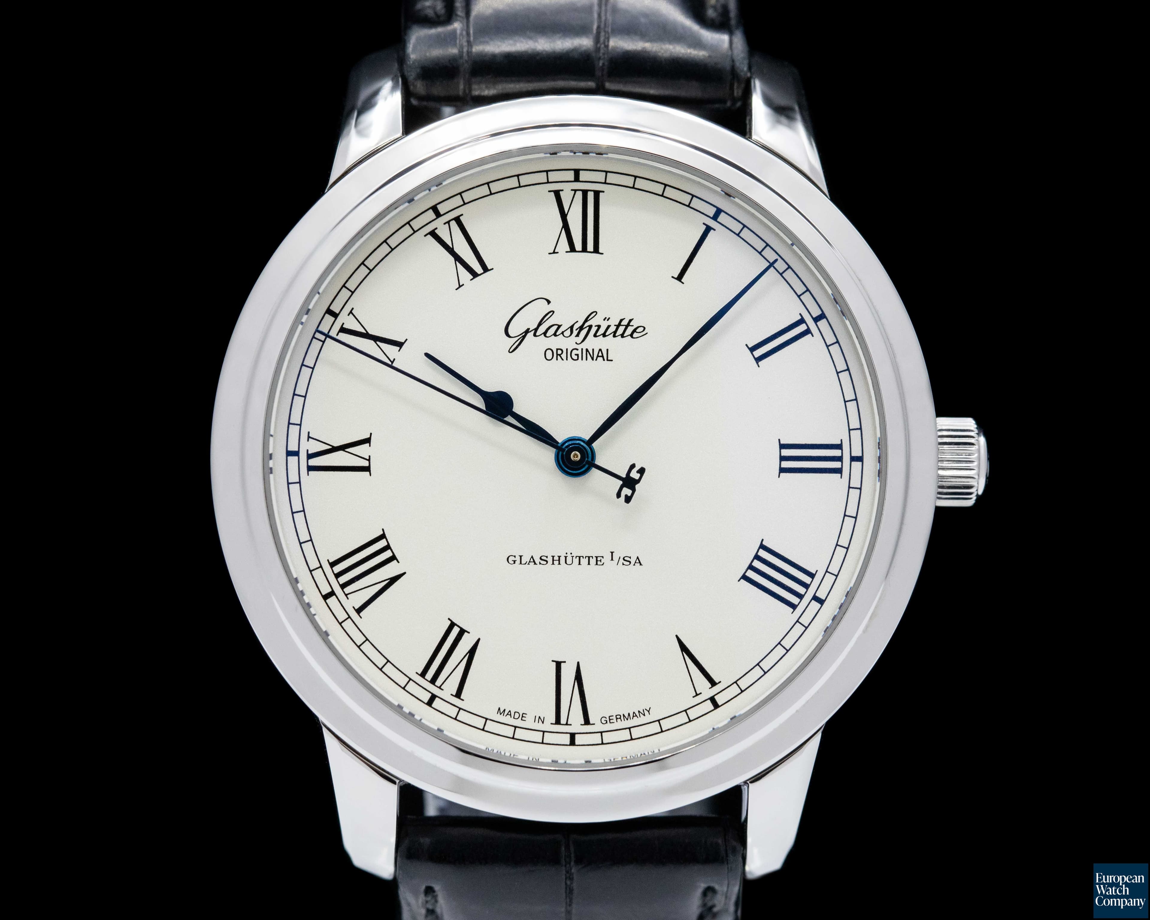 Image of Glashutte Original Senator SS White Dial 