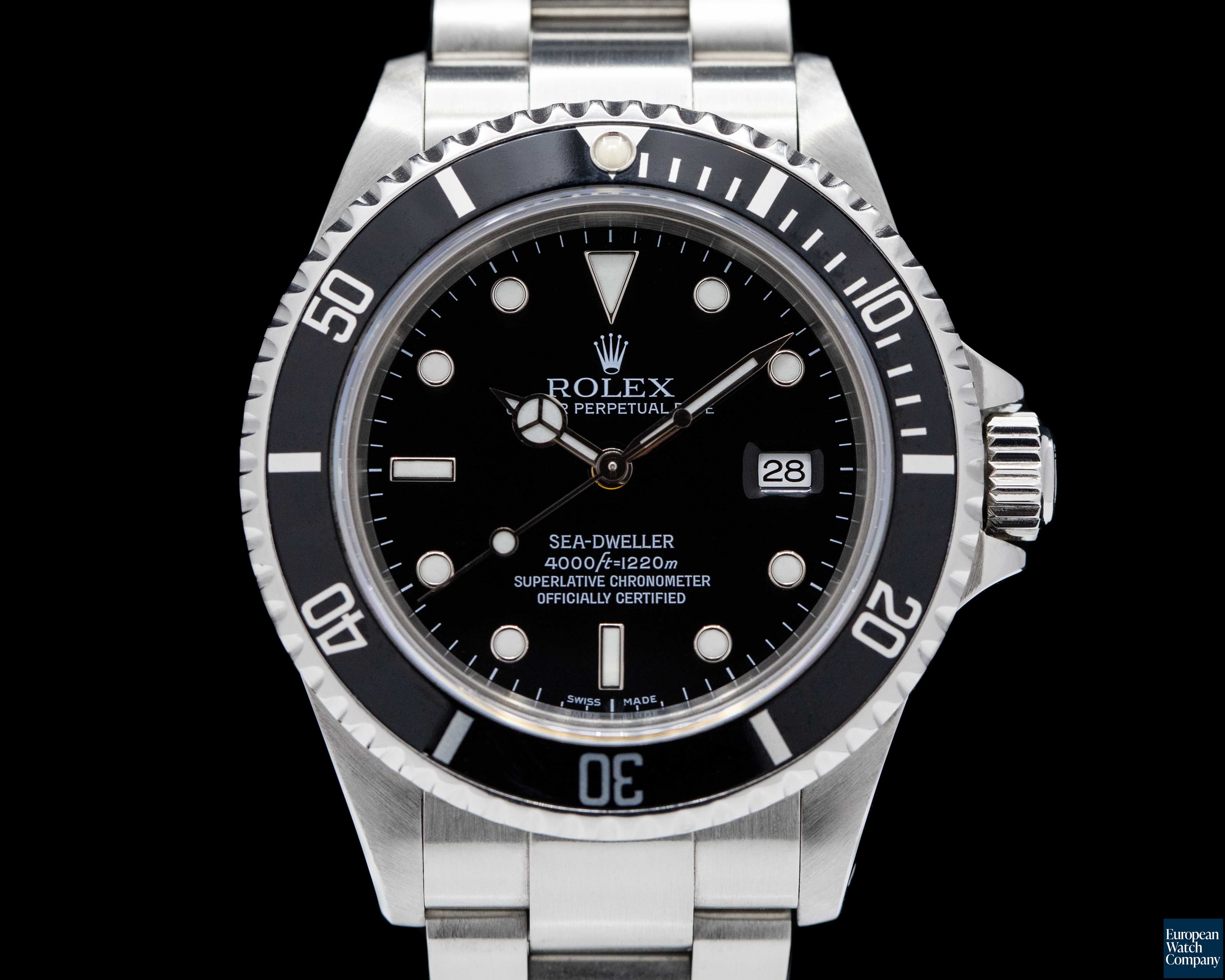 Image of Rolex Sea Dweller 16600 SS / Bracelet 