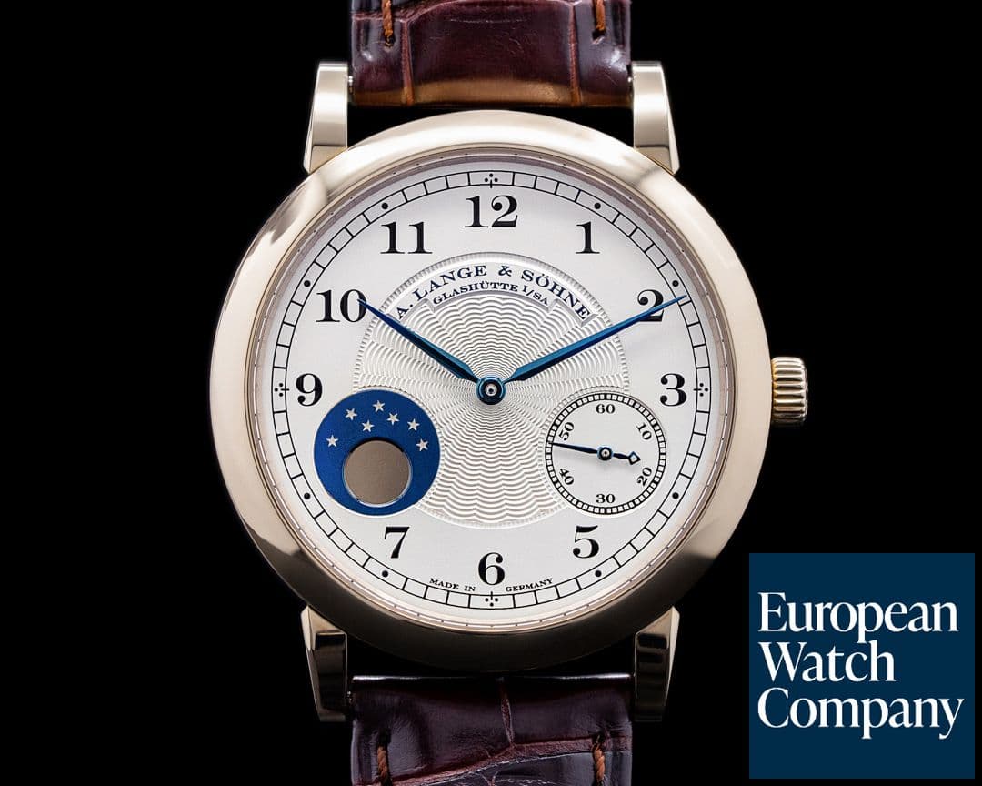 Image of A. Lange and Sohne 1815 212.050 Moonphase Honey Gold Hommage to FA Lange LIMITED