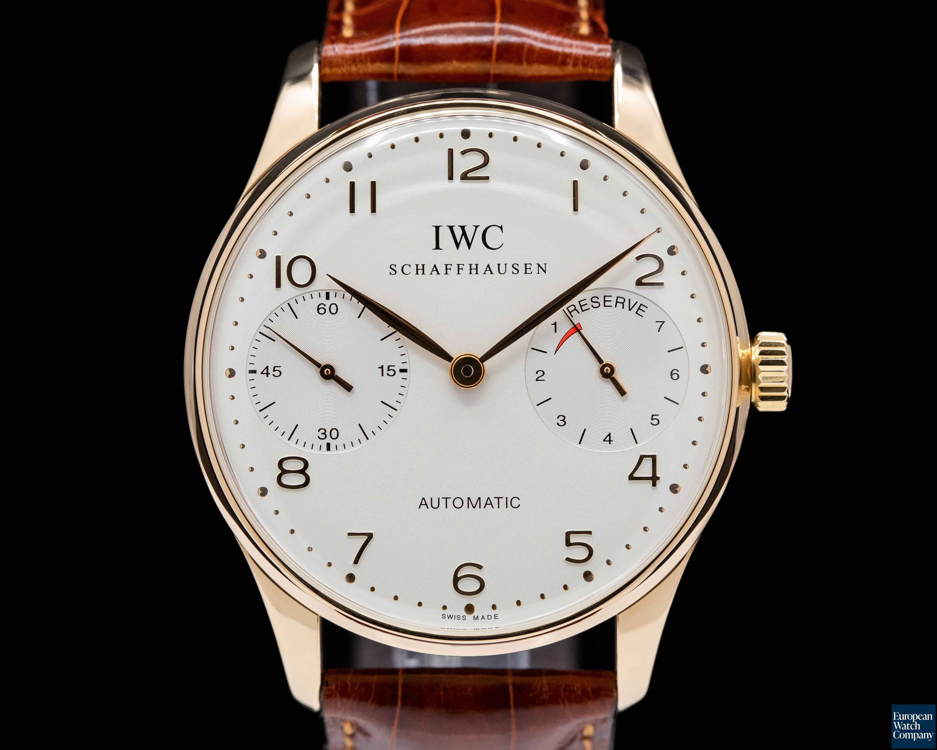 Image of IWC Portuguese 7 Day 5000 Automatic 18K FIRST SERIES