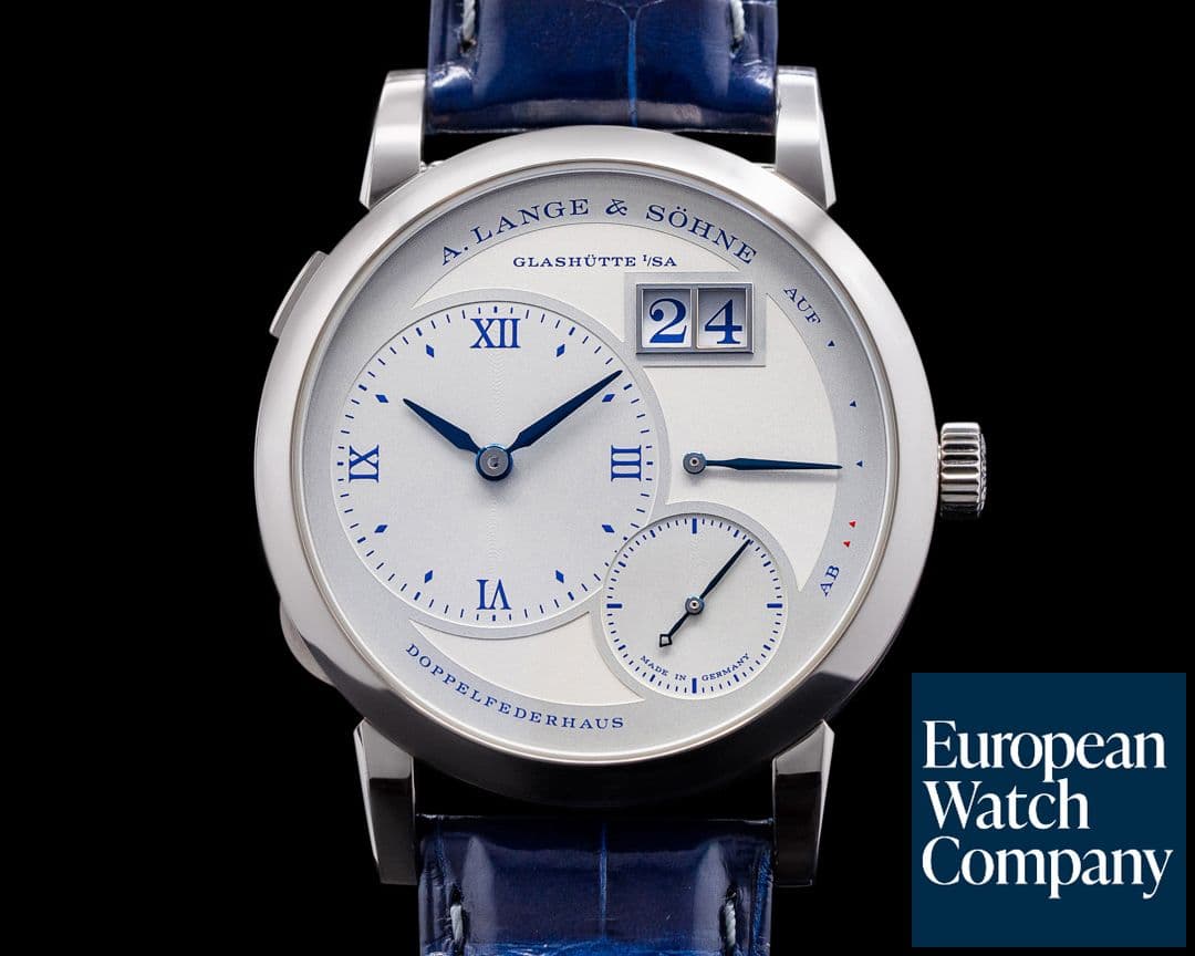 Image of A. Lange and Sohne Lange 1 25th Anniversary 191.066 18k Half Hunter LMITED