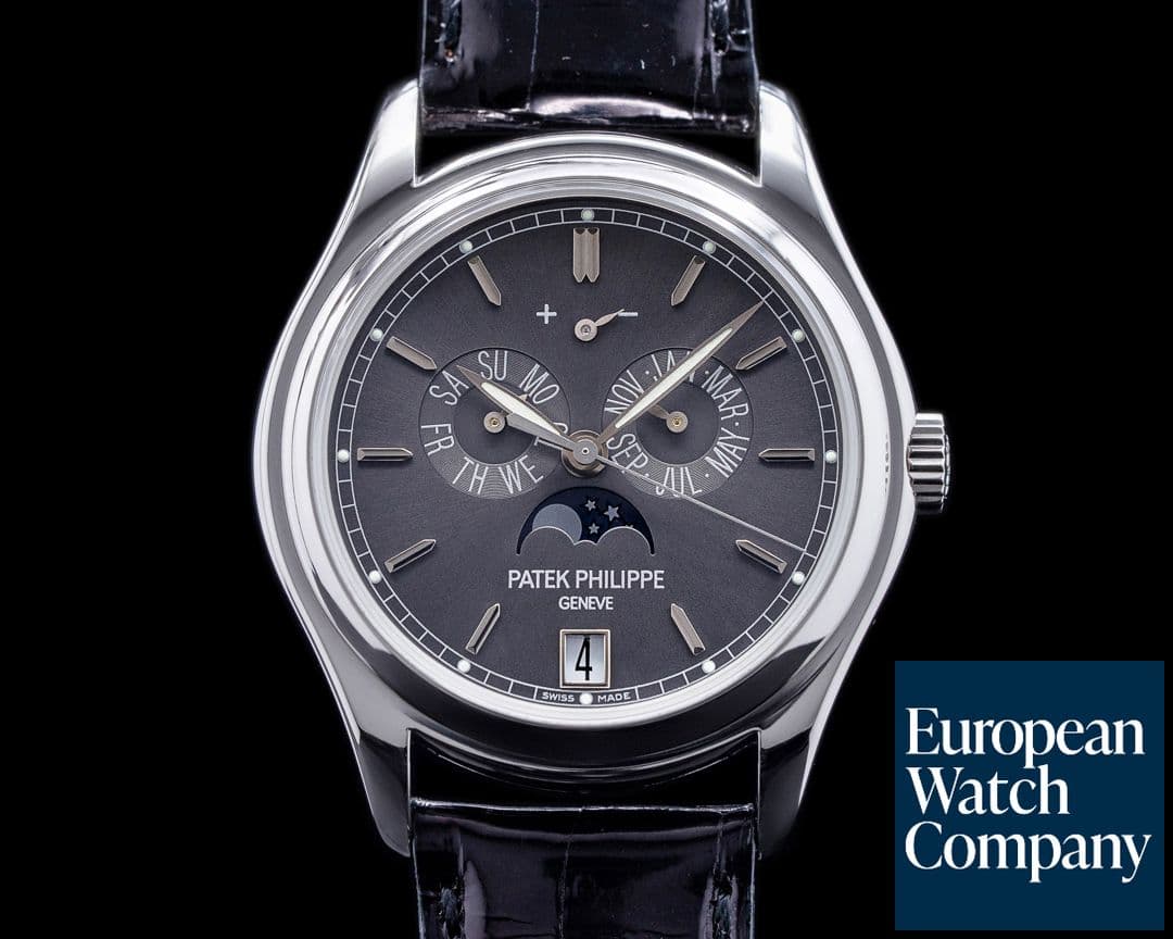 Image of Patek Philippe Annual Calendar 5146P Grey Dial Platinum DISCONTINUED