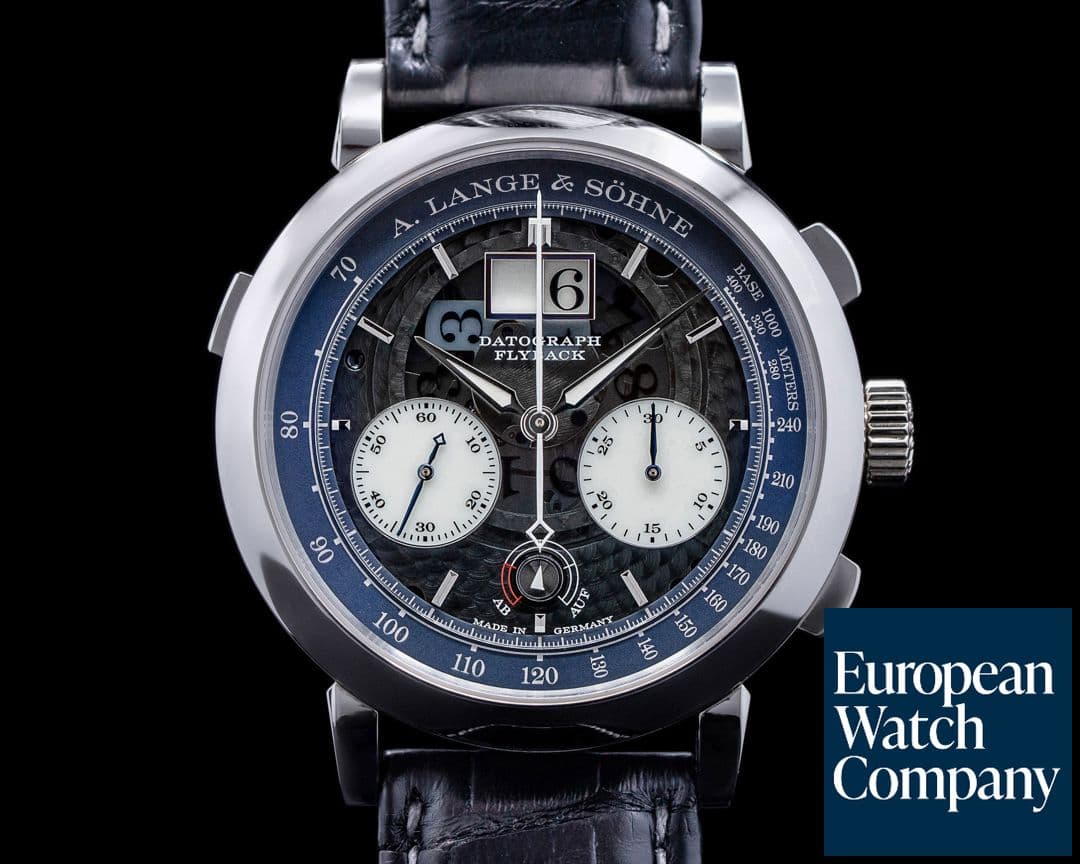 Image of A. Lange and Sohne Datograph LUMEN Up / Down 435.034 Platinum RARE