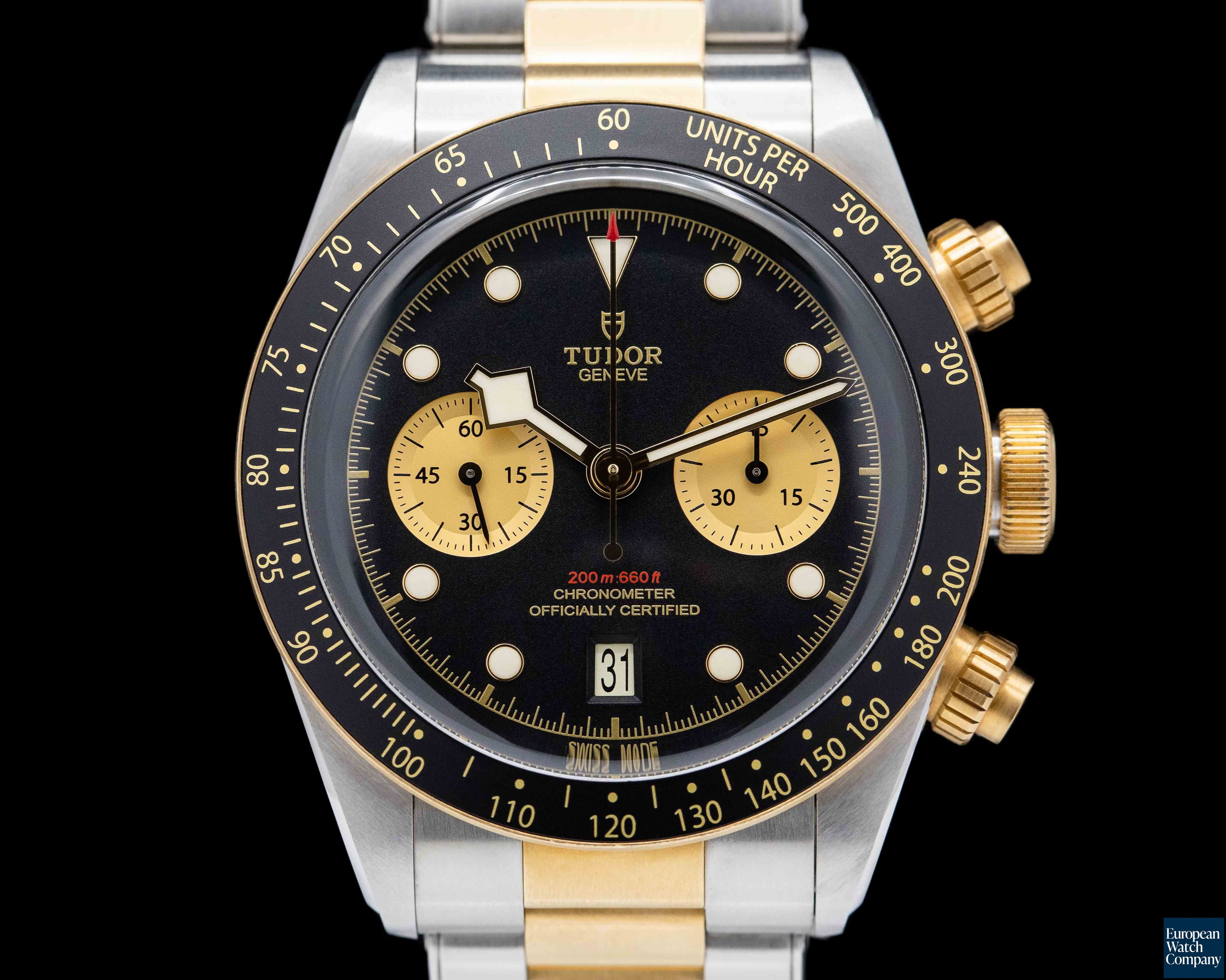 Image of Tudor Black Bay Chronograph Steel & Gold