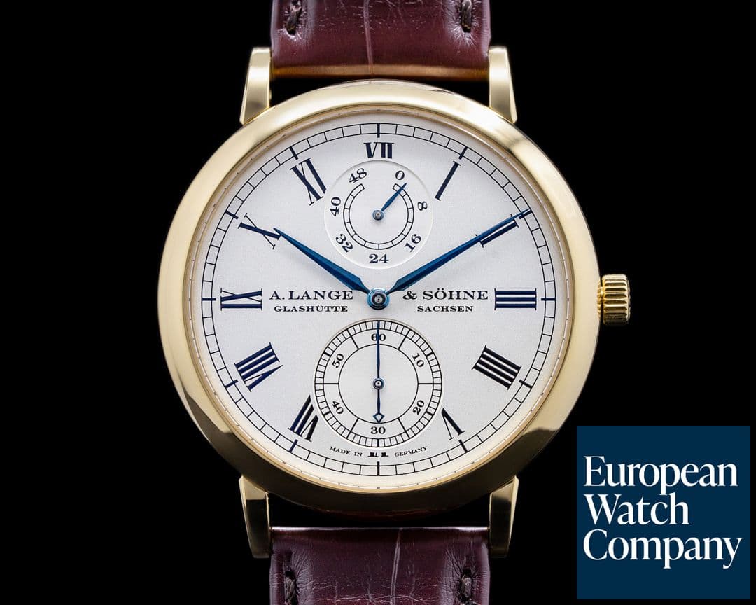 Image of A. Lange and Sohne Grosse Langematik Gangreserve Limited WEMPE 18k YG COMPLETE