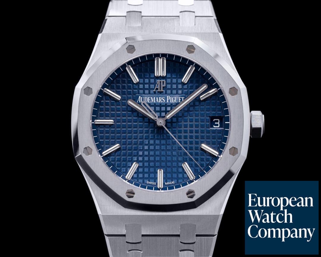 Image of Audemars Piguet Royal Oak Blue Dial 15500ST 