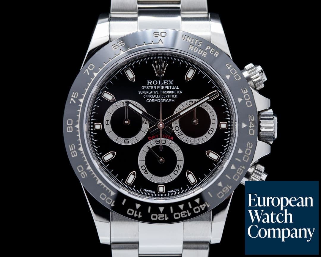 Image of Rolex Daytona 116500 Ceramic Bezel SS / Black Dial