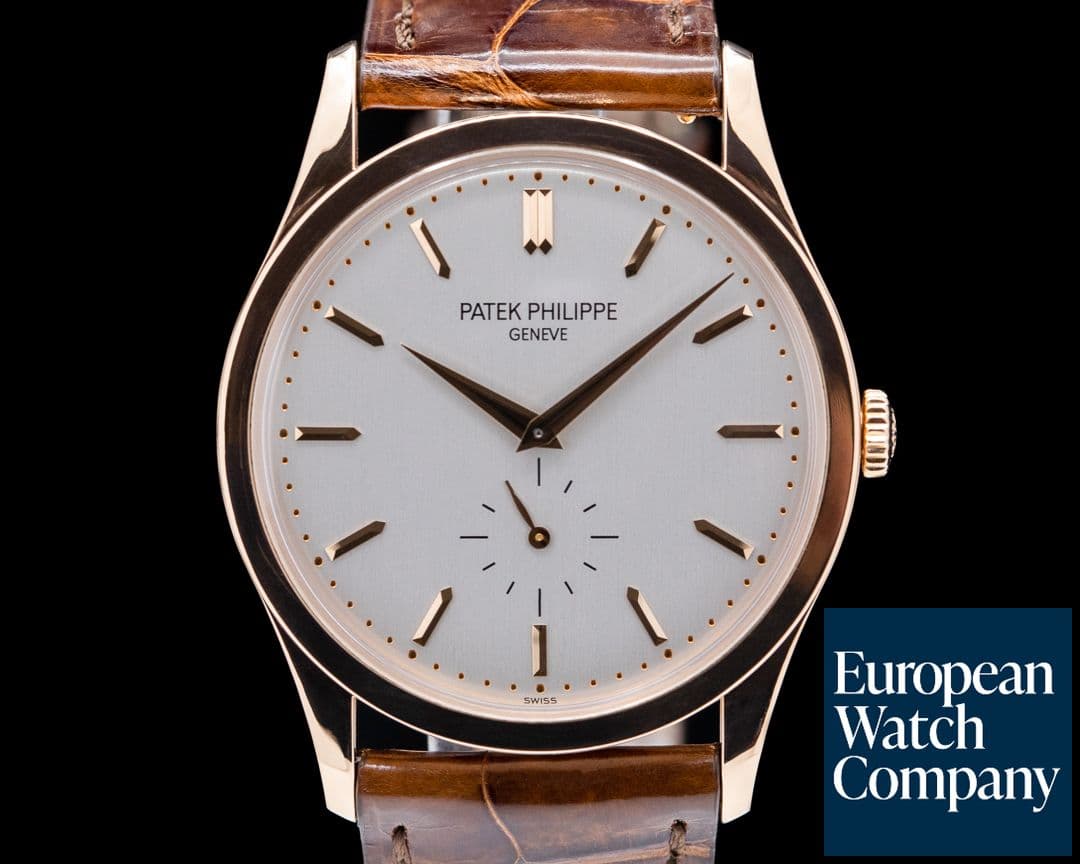 Image of Patek Philippe Calatrava Manual Wind 18K Rose Gold
