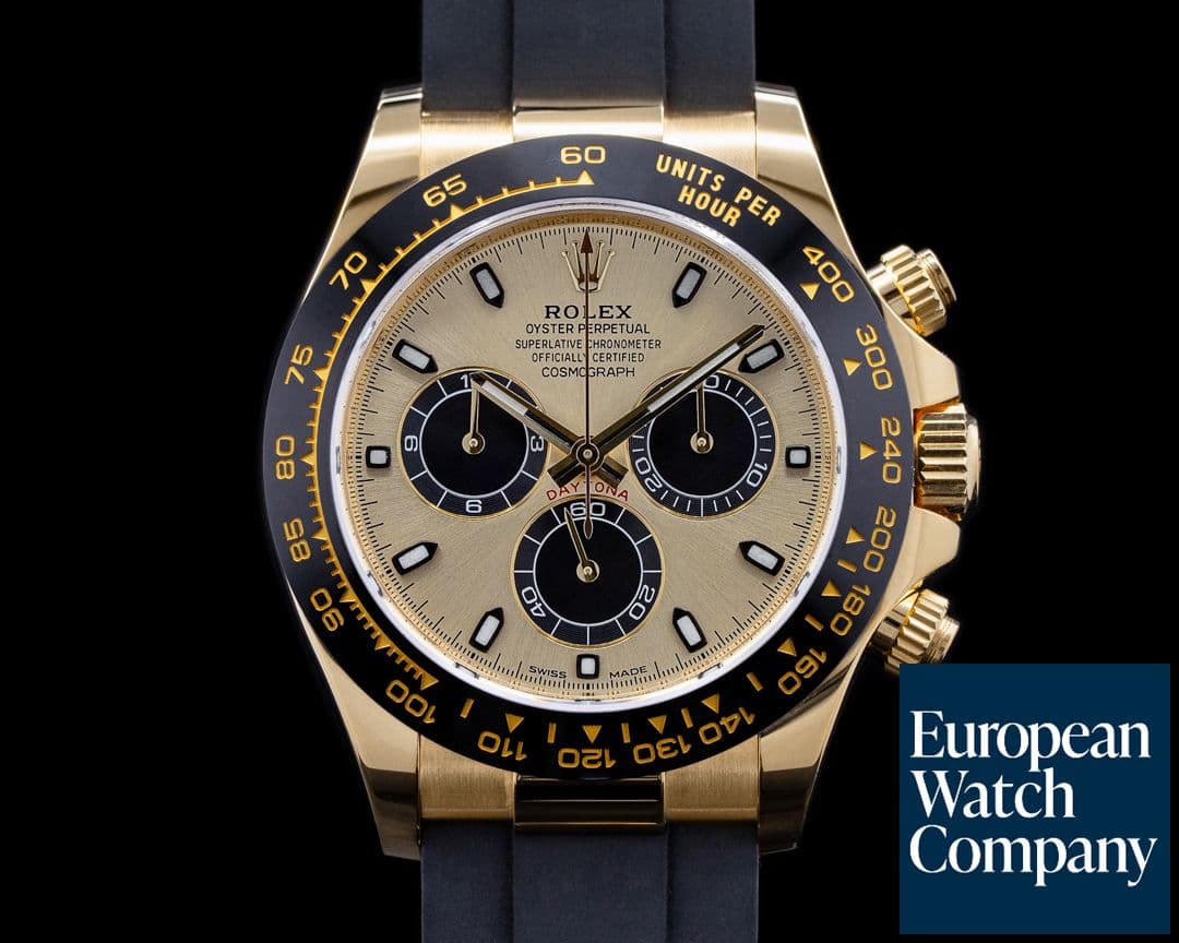 Image of Rolex Daytona 116518LN White Dial 18K Yellow Gold / Rubber 2021