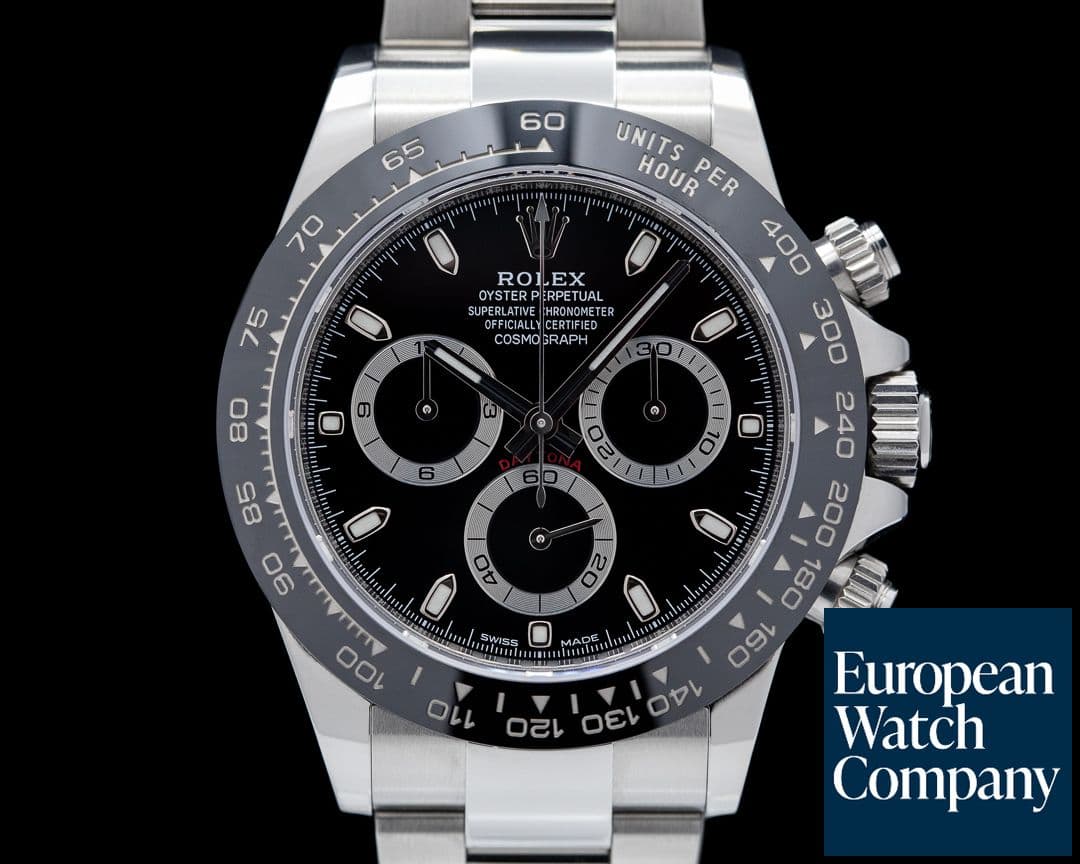 Image of Rolex Daytona 116500 Ceramic Bezel SS / Black Dial 2020