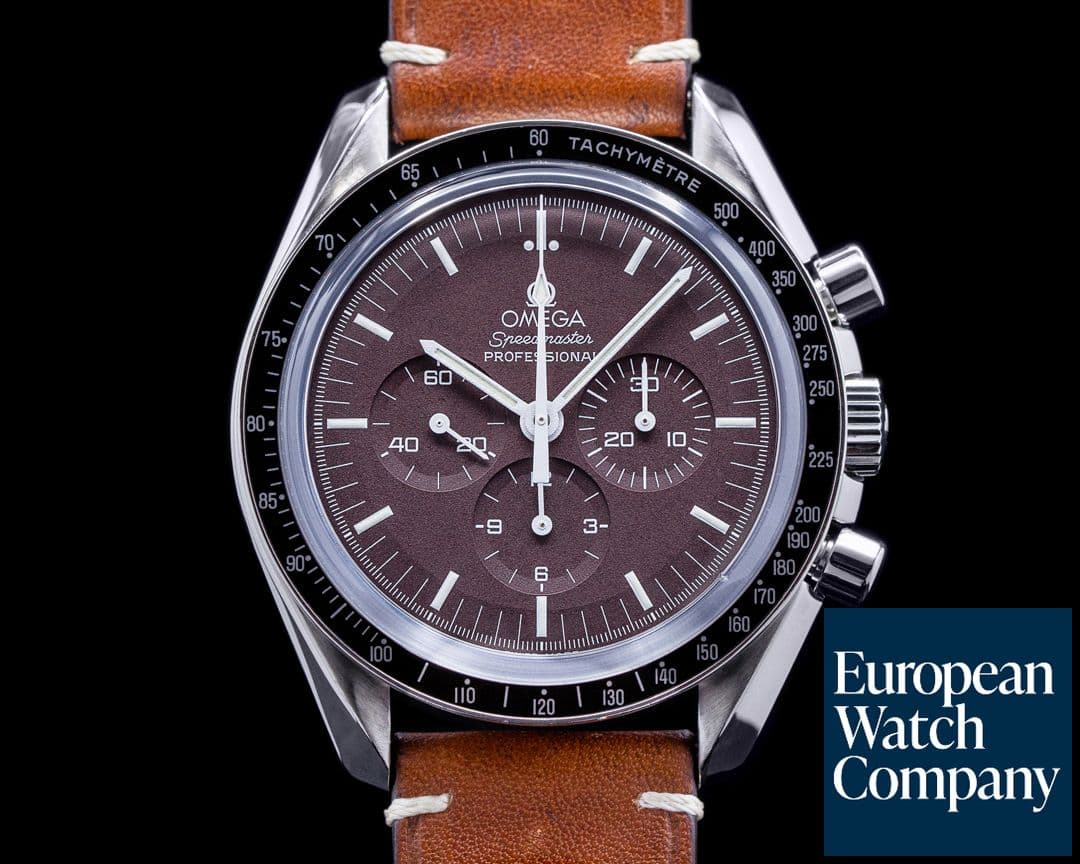 Image of Omega Speedmaster Professional Brown Dial "Sapphire Sandwich"