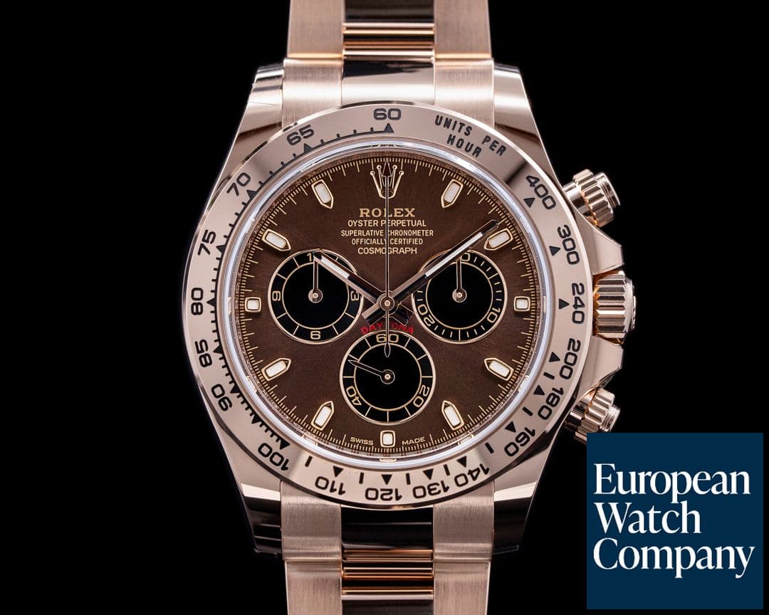 Image of Rolex Daytona 116505 Everose Chocolate Dial UNWORN 2022
