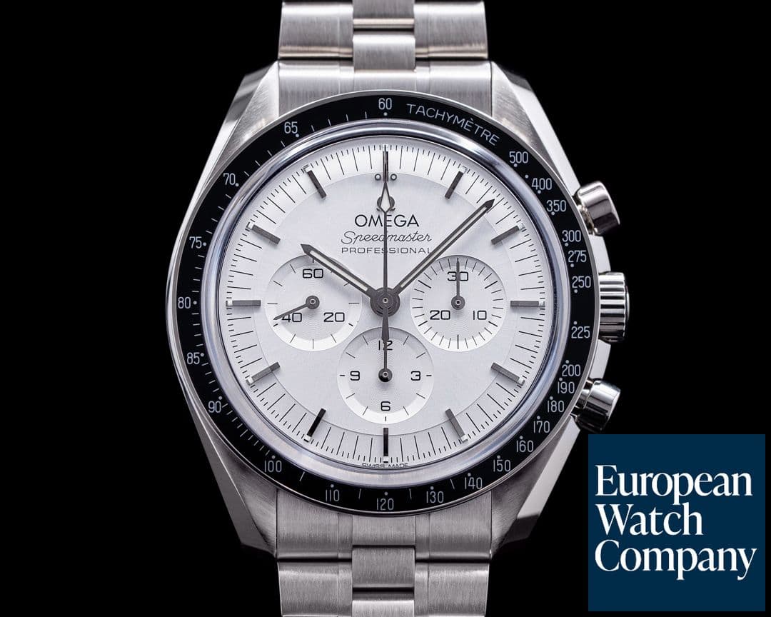 Image of Omega Speedmaster Moonwatch Professional "Canopus" 18K White Gold RARE UNWORN 