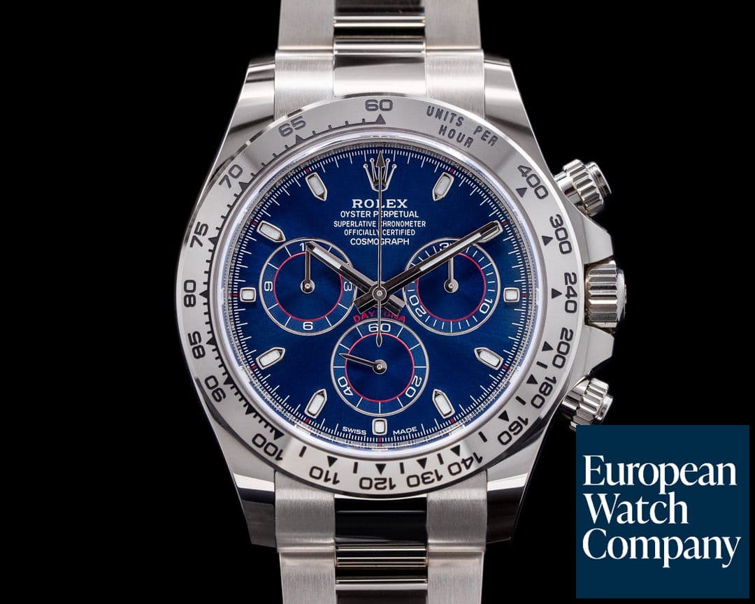 Image of Rolex Daytona 116509 Blue Dial 18K White Gold 2021 