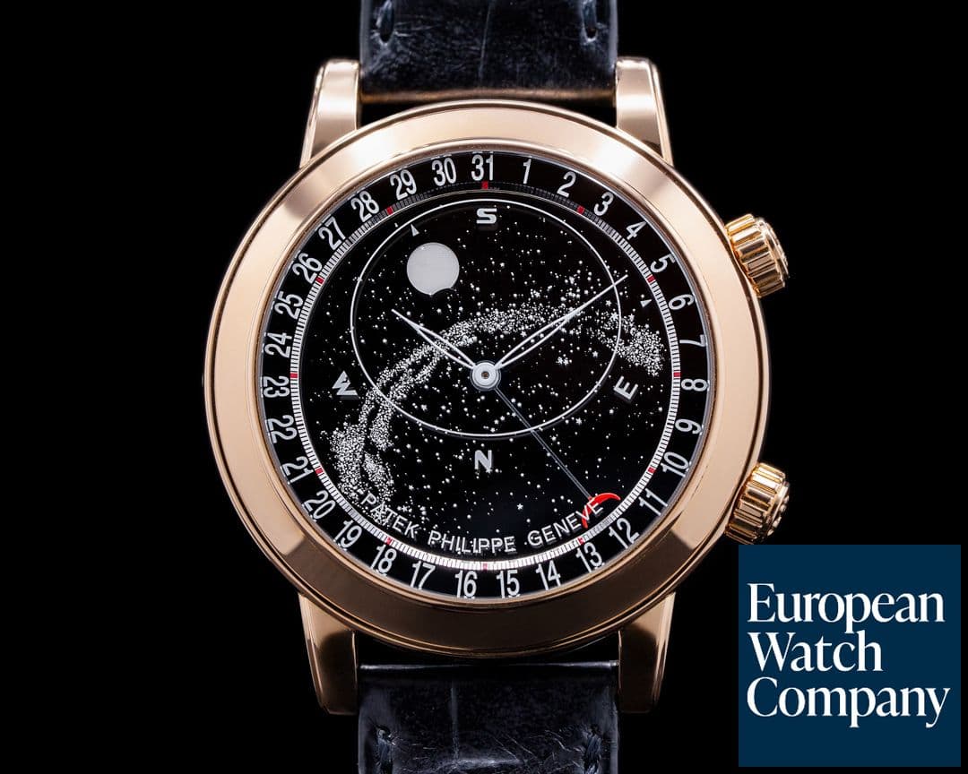 Image of Patek Philippe Celestial Sky Chart Grand Complication 6102R 18k Rose Gold
