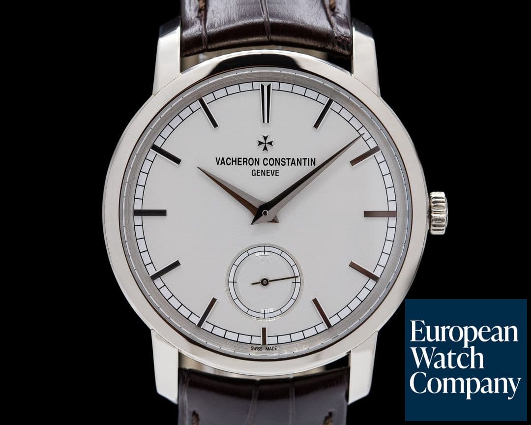 Image of Vacheron Constantin Patrimony Traditionnelle 
Manual Wind 18K White Gold 