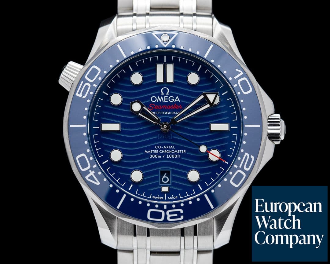Image of Omega Seamaster Diver 300M SS Blue Dial 42MM 